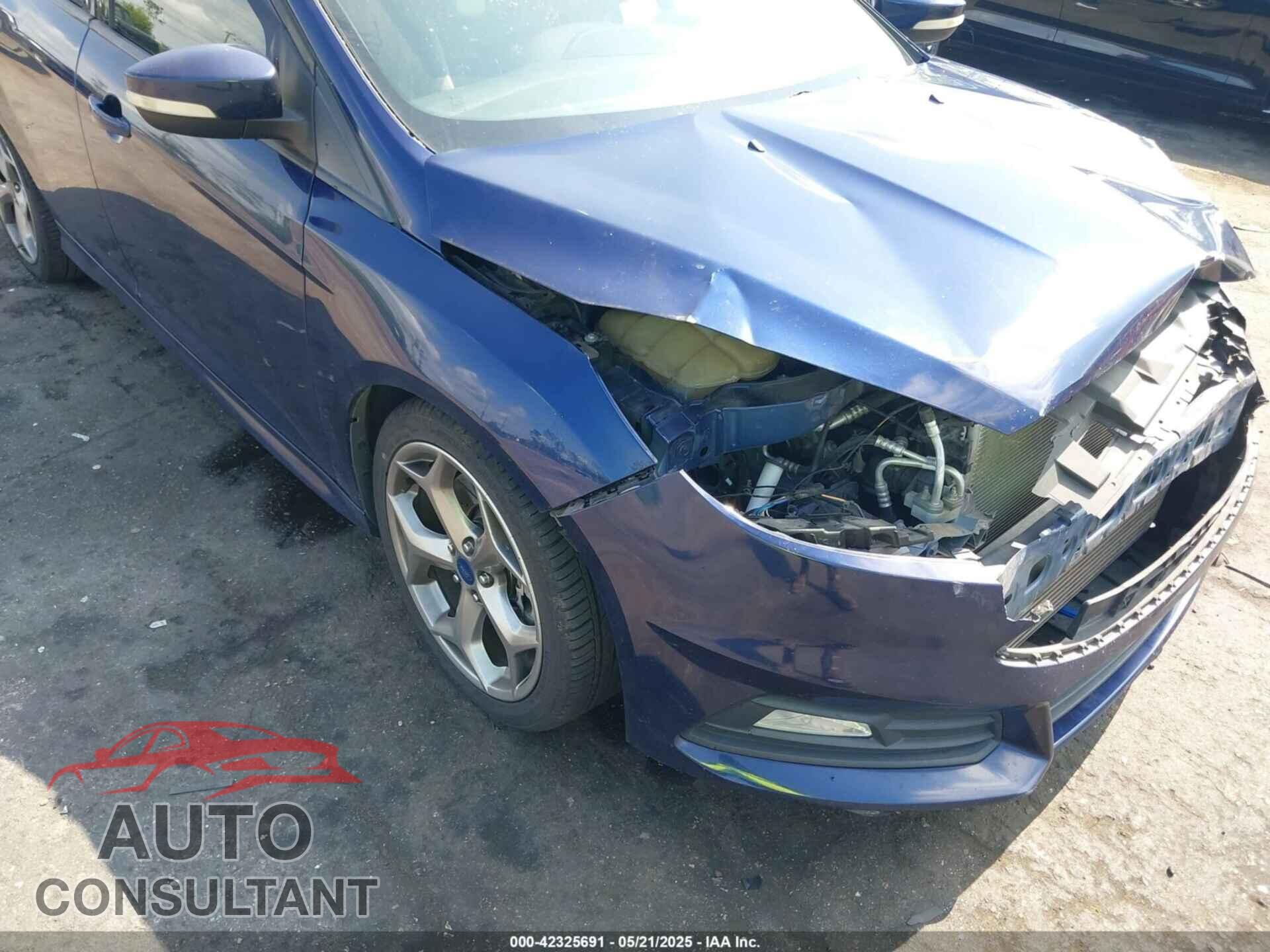 FORD FOCUS ST 2017 - 1FADP3L93HL252138