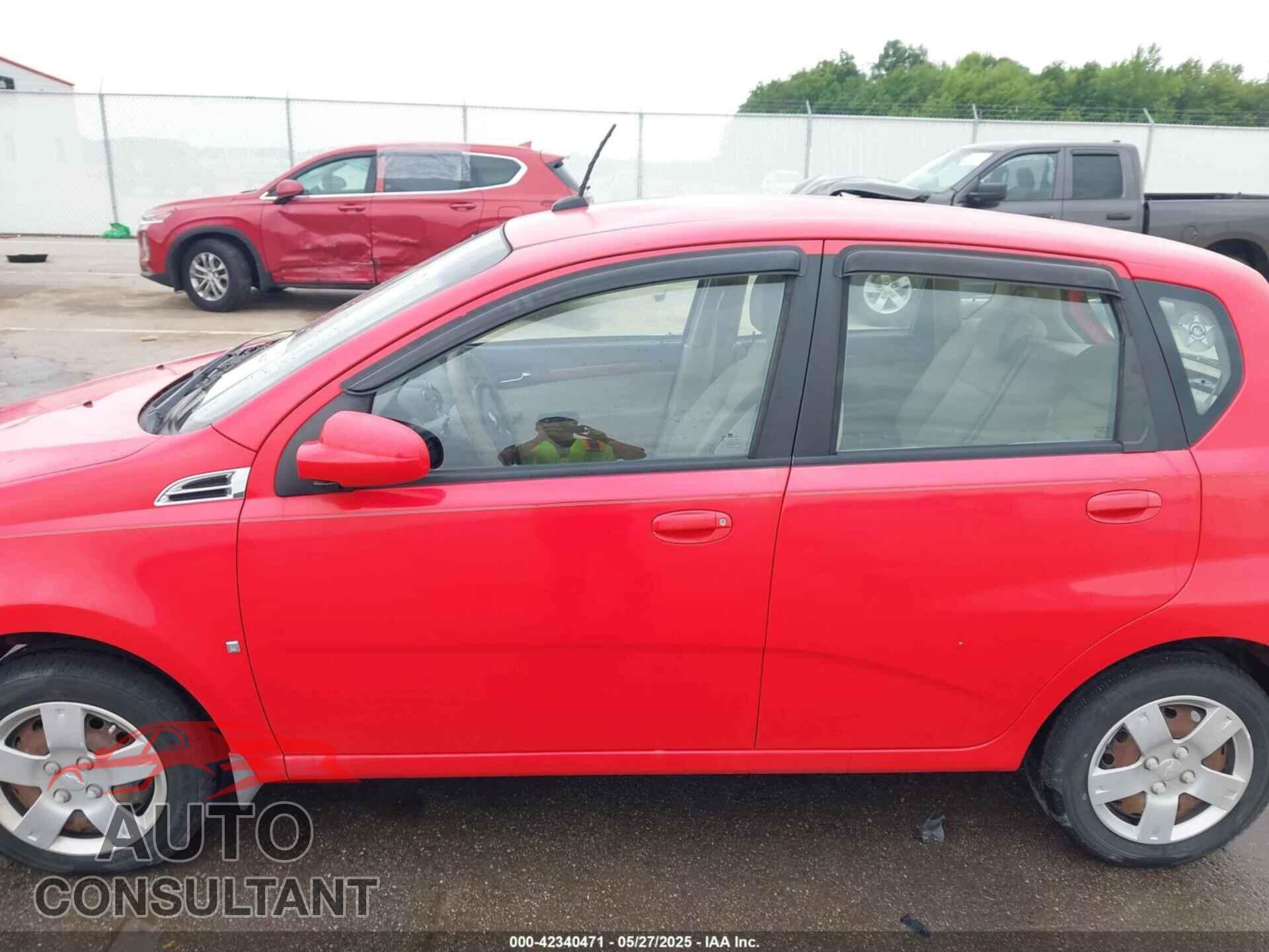 CHEVROLET AVEO 2009 - KL1TD66E09B325019