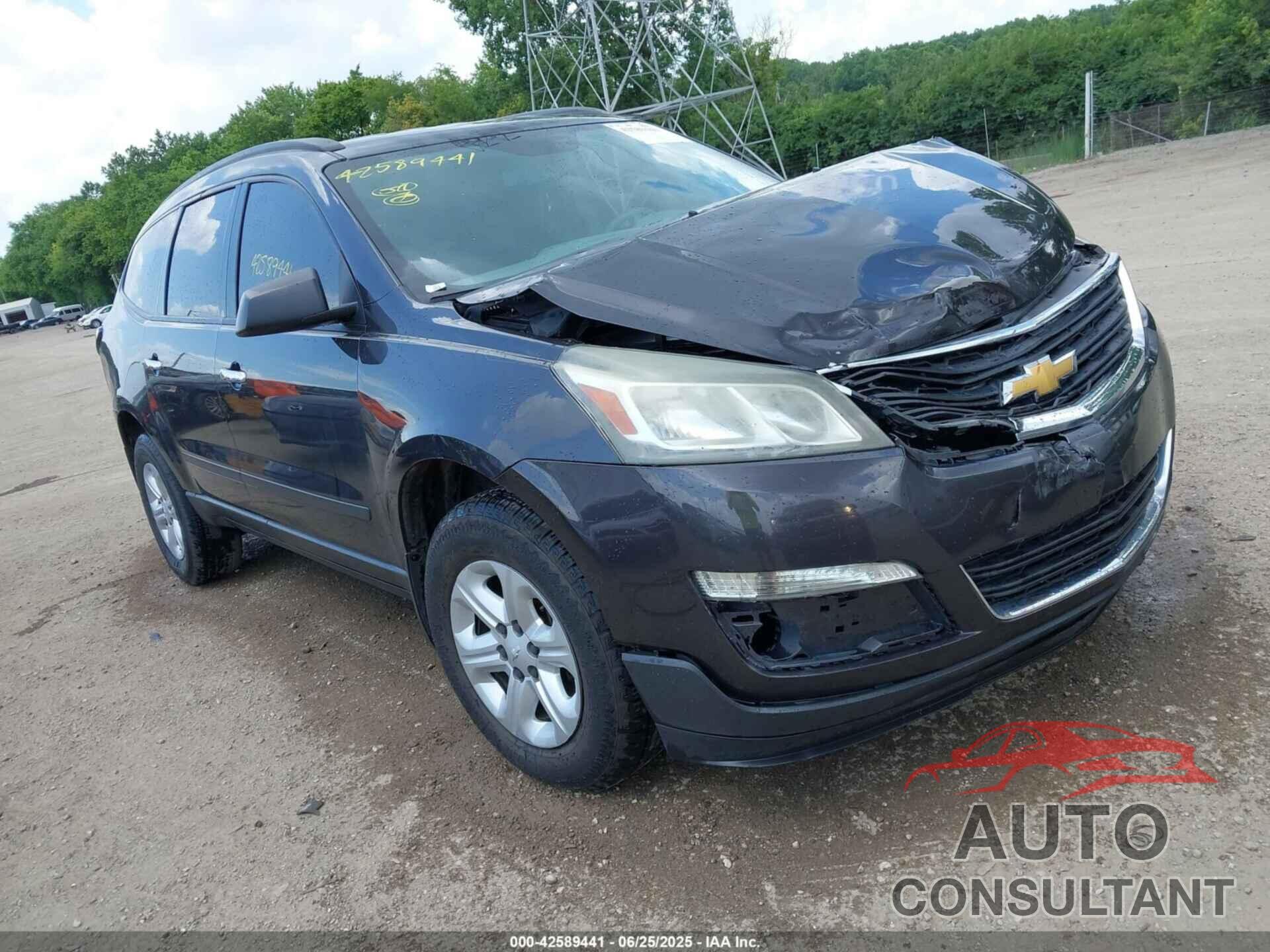 CHEVROLET TRAVERSE 2014 - 1GNKRFED7EJ307400