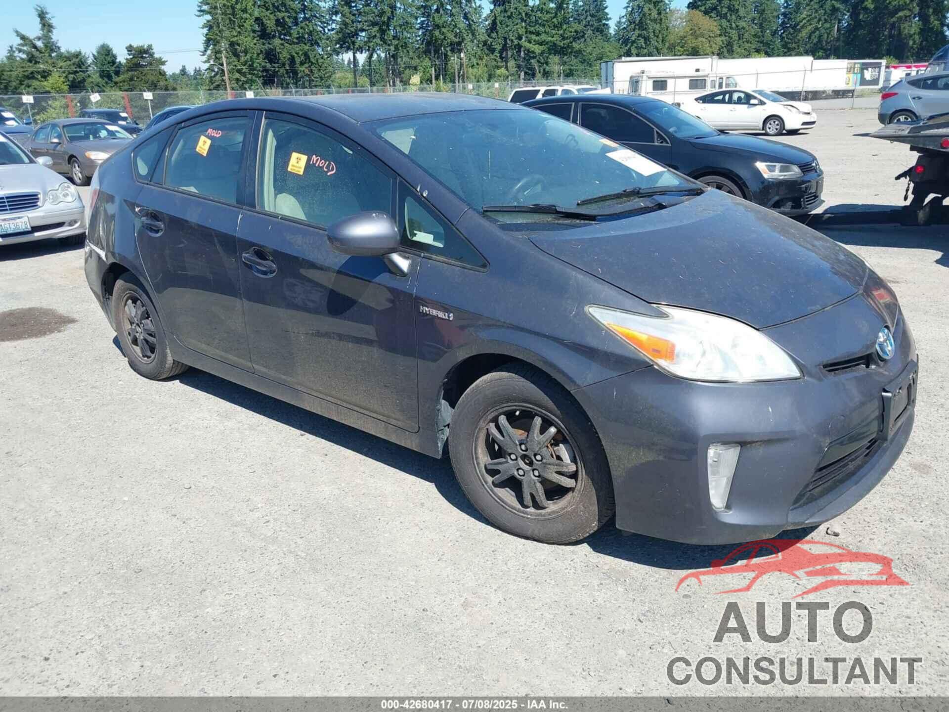 TOYOTA PRIUS 2015 - JTDKN3DUXF0456976