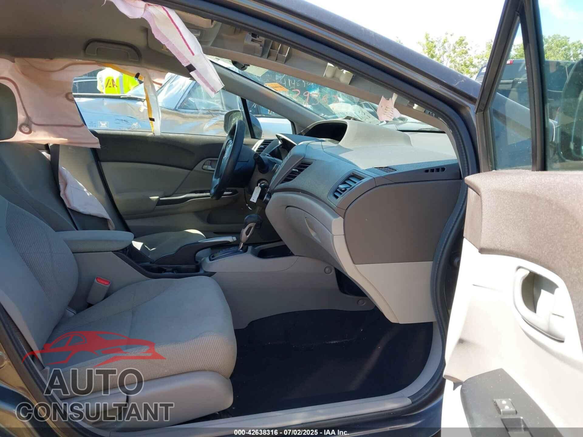 HONDA CIVIC 2012 - 2HGFB2F59CH610404