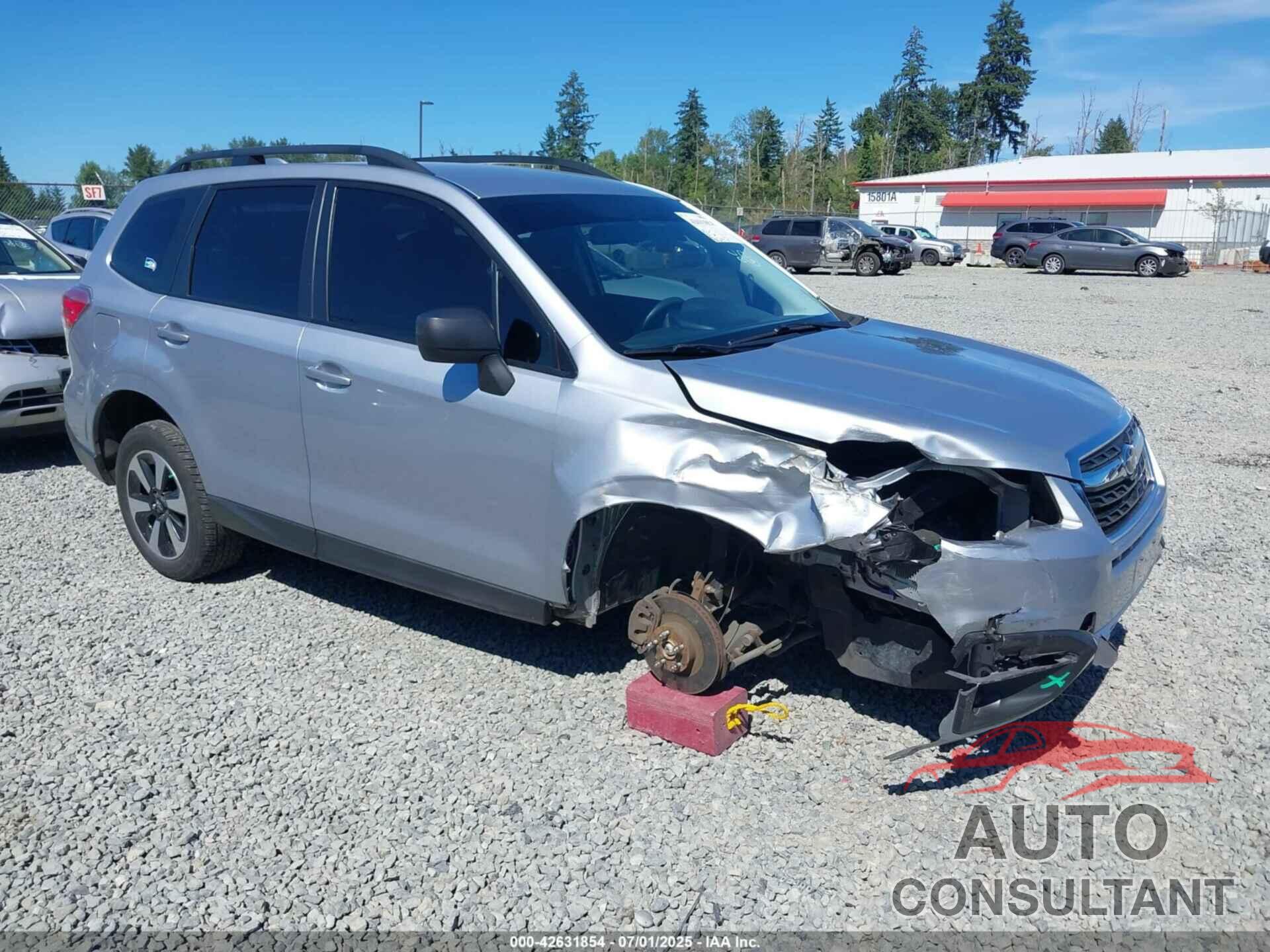 SUBARU FORESTER 2018 - JF2SJABC1JH460789