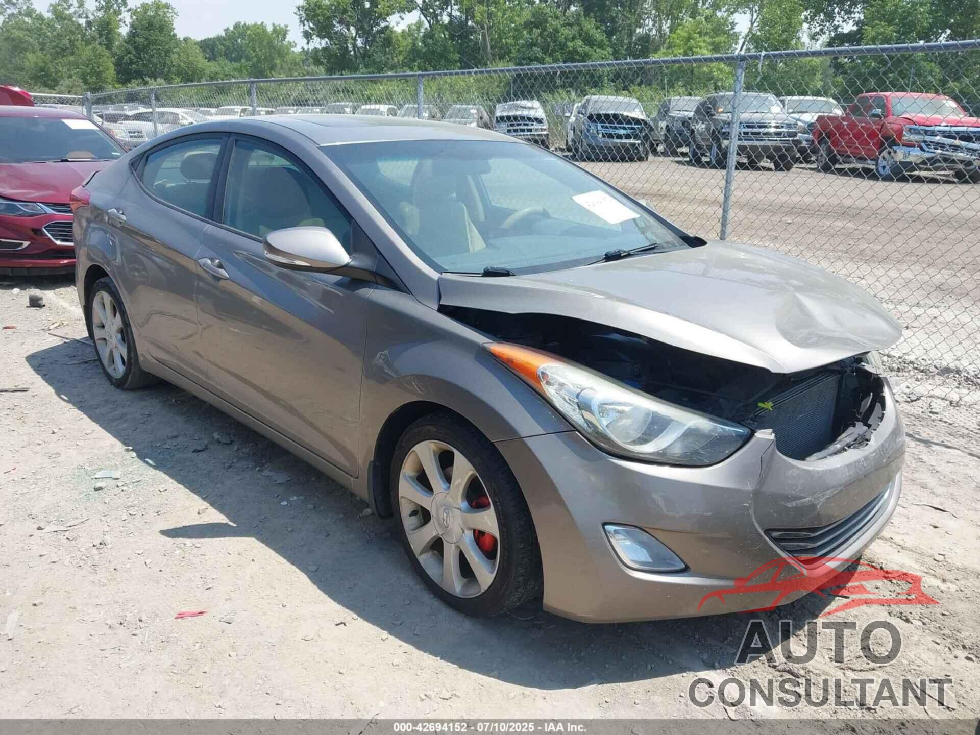 HYUNDAI ELANTRA 2013 - 5NPDH4AE4DH325092