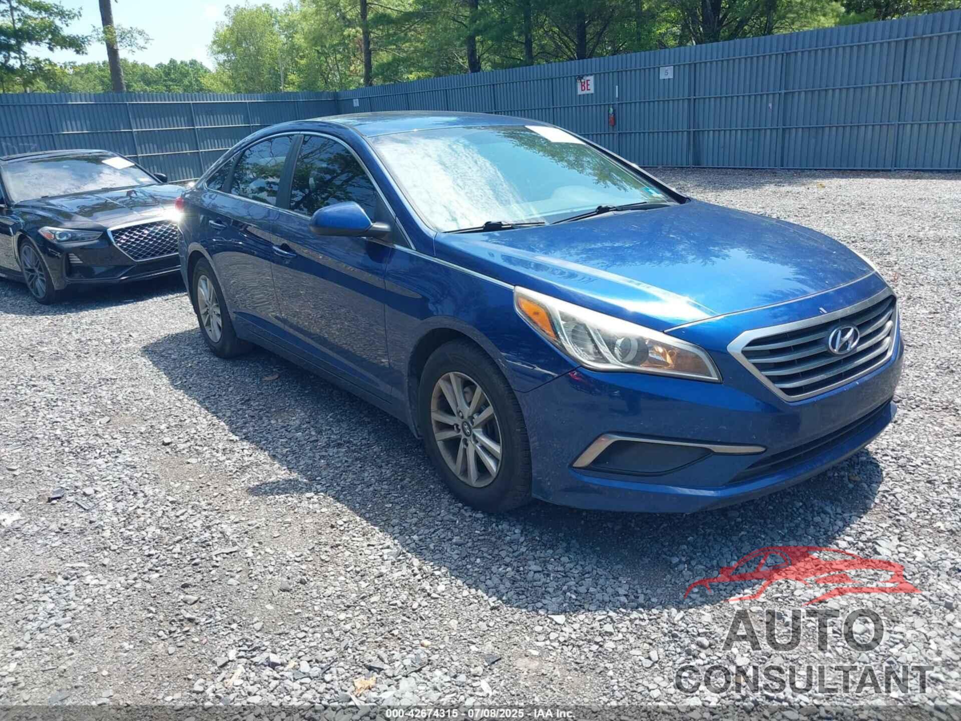 HYUNDAI SONATA 2016 - 5NPE24AF7GH305504
