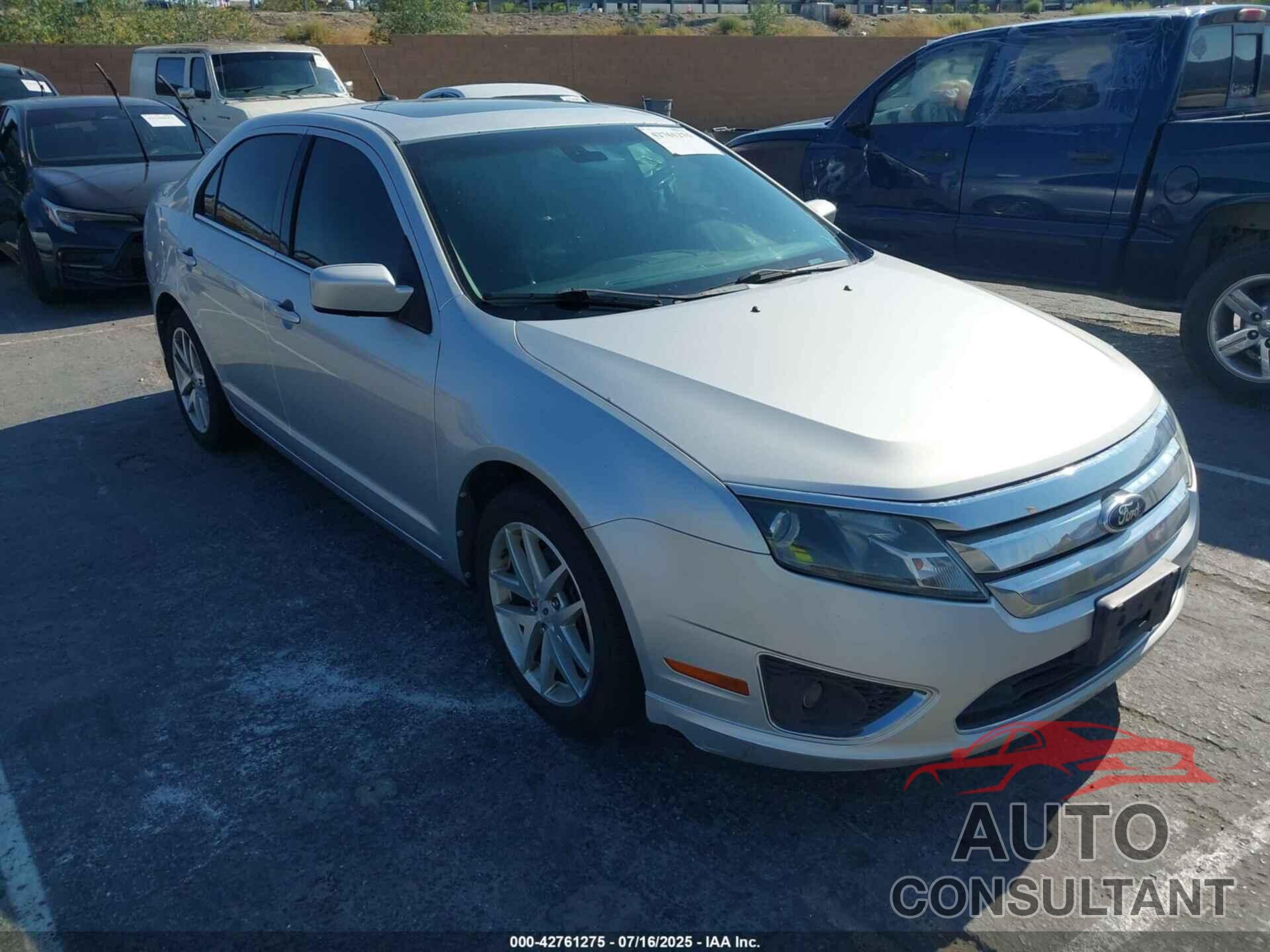FORD FUSION 2012 - 3FAHP0JG3CR416466