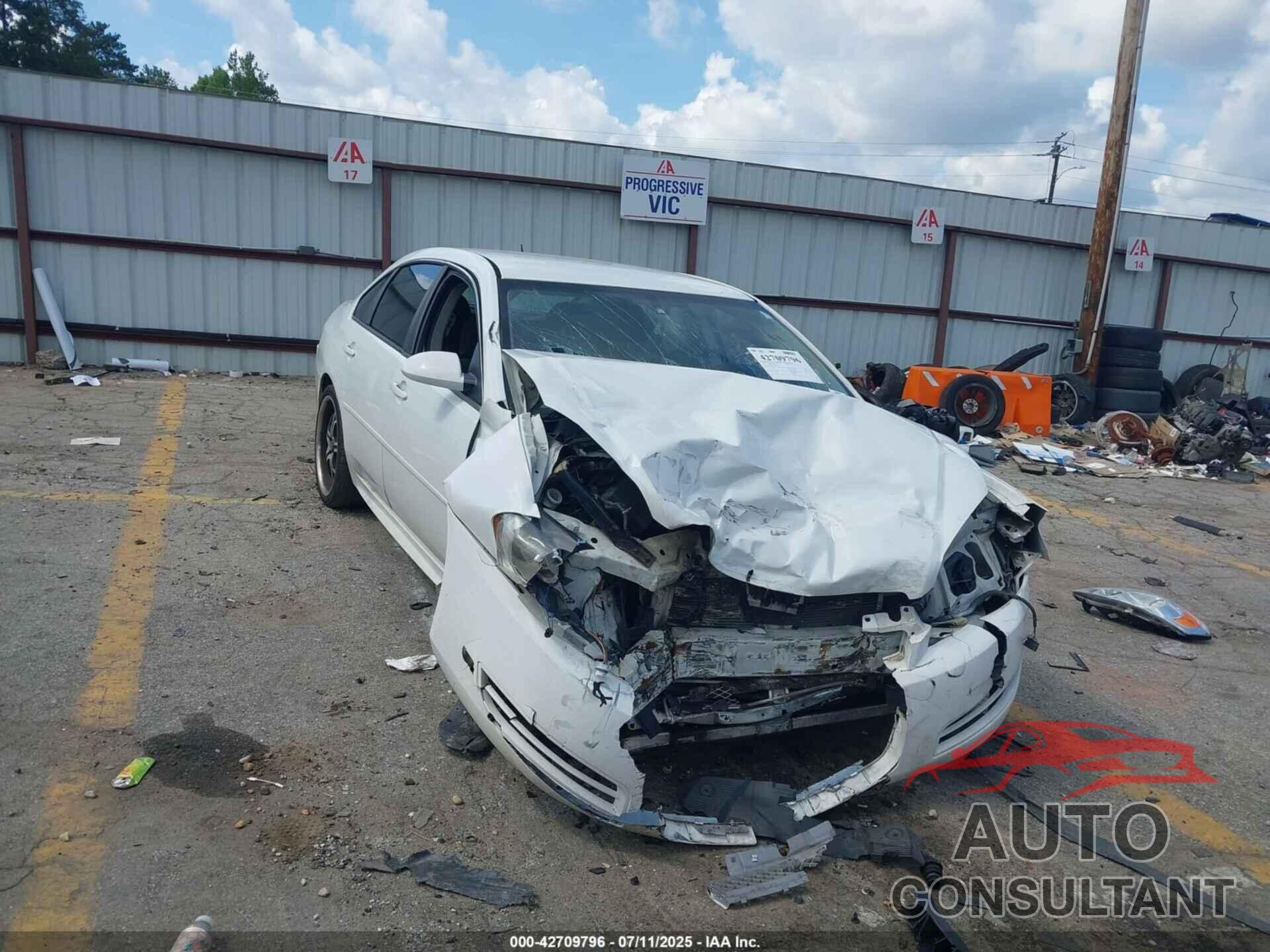 CHEVROLET IMPALA 2013 - 2G1WF5E39D1155366
