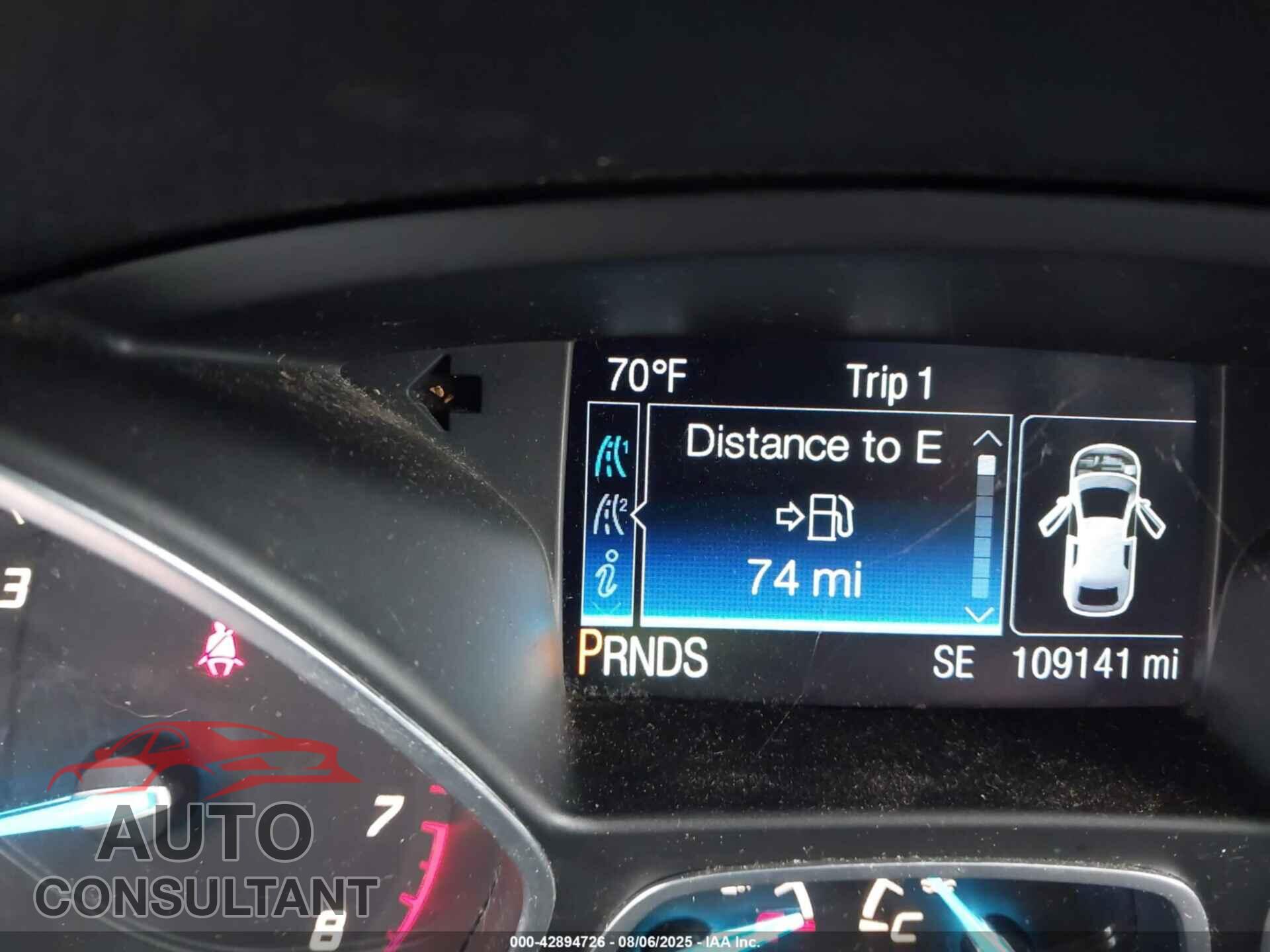 FORD ESCAPE 2014 - 1FMCU9GX7EUC41199