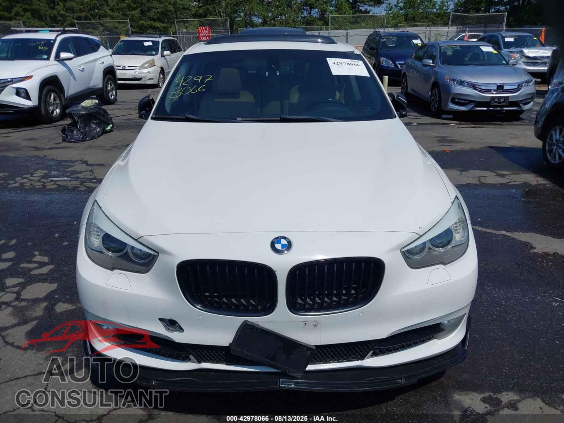 BMW 535I GRAN TURISMO 2010 - WBASN2C58AC200943