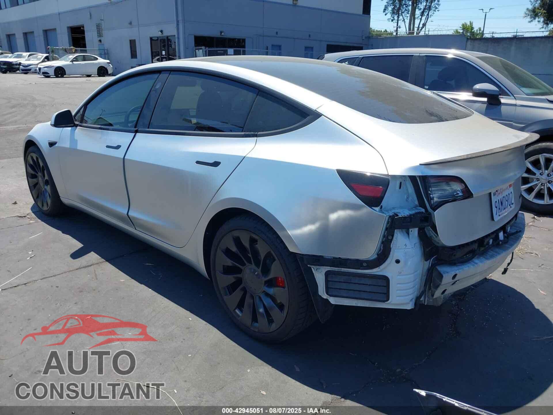 TESLA MODEL 3 2022 - 5YJ3E1EC2NF203343
