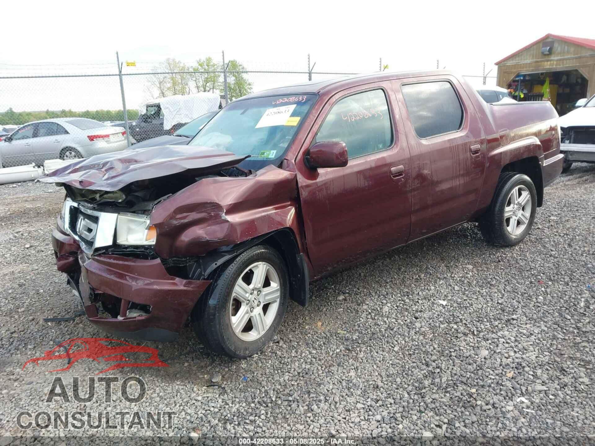 HONDA RIDGELINE 2010 - 5FPYK1F57AB005602