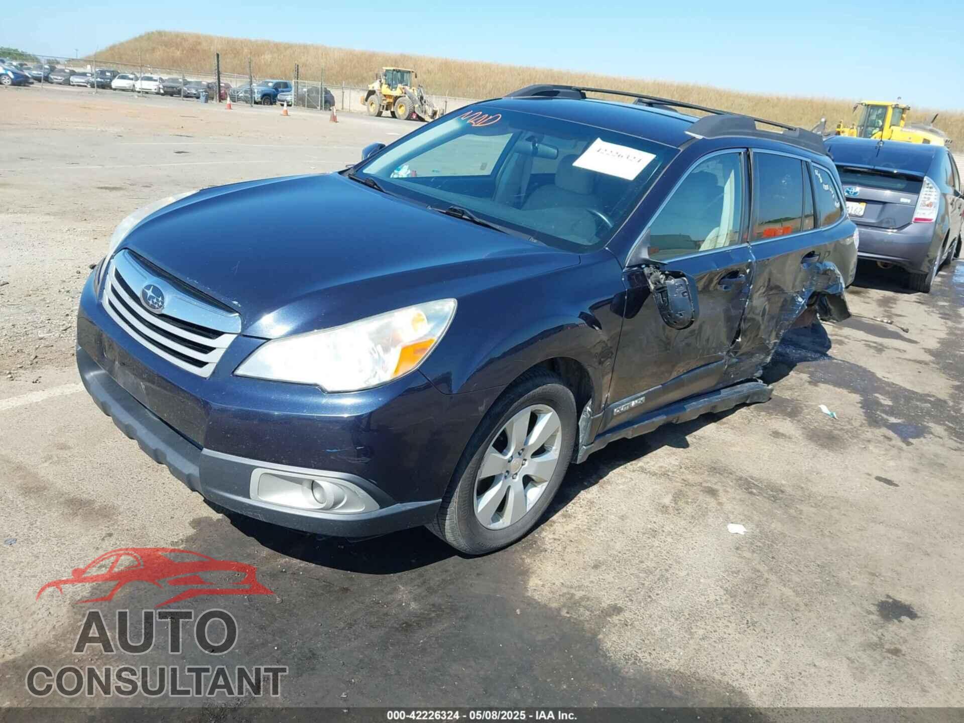 SUBARU OUTBACK 2012 - 4S4BRBCC2C3301920
