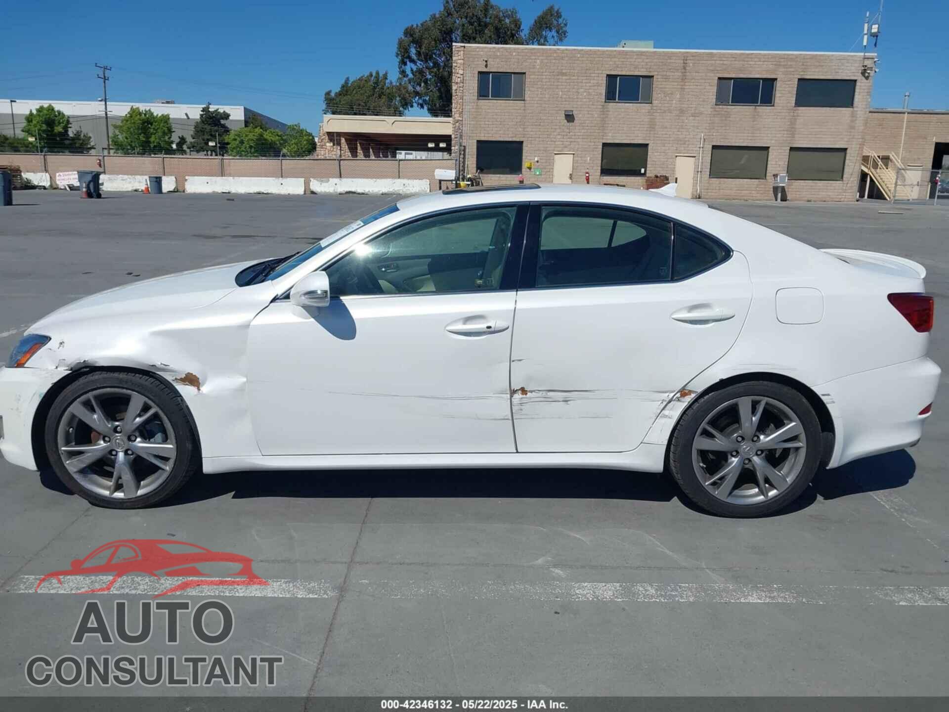 LEXUS IS 250 2010 - JTHBF5C22A5125439