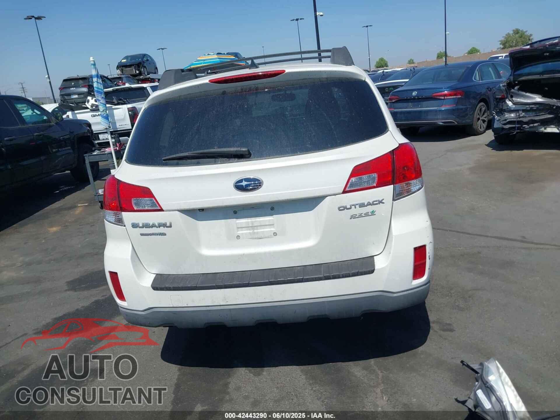 SUBARU OUTBACK 2013 - 4S4BRBLC3D3237940