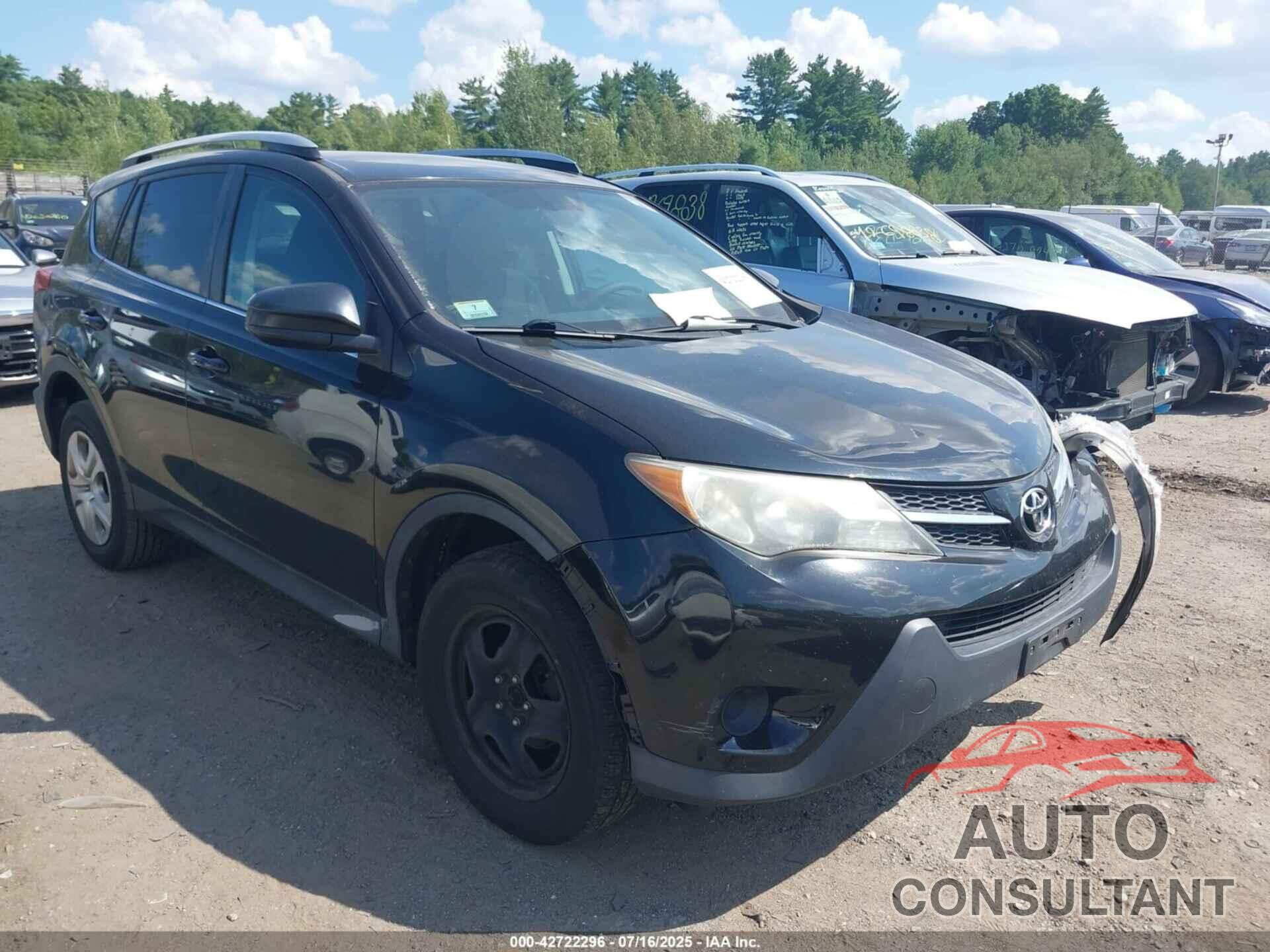 TOYOTA RAV4 2014 - 2T3BFREV7EW207861