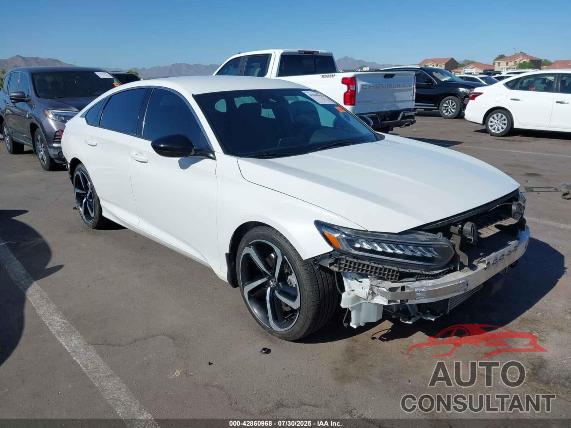 HONDA ACCORD 2022 - 1HGCV1F3XNA118887