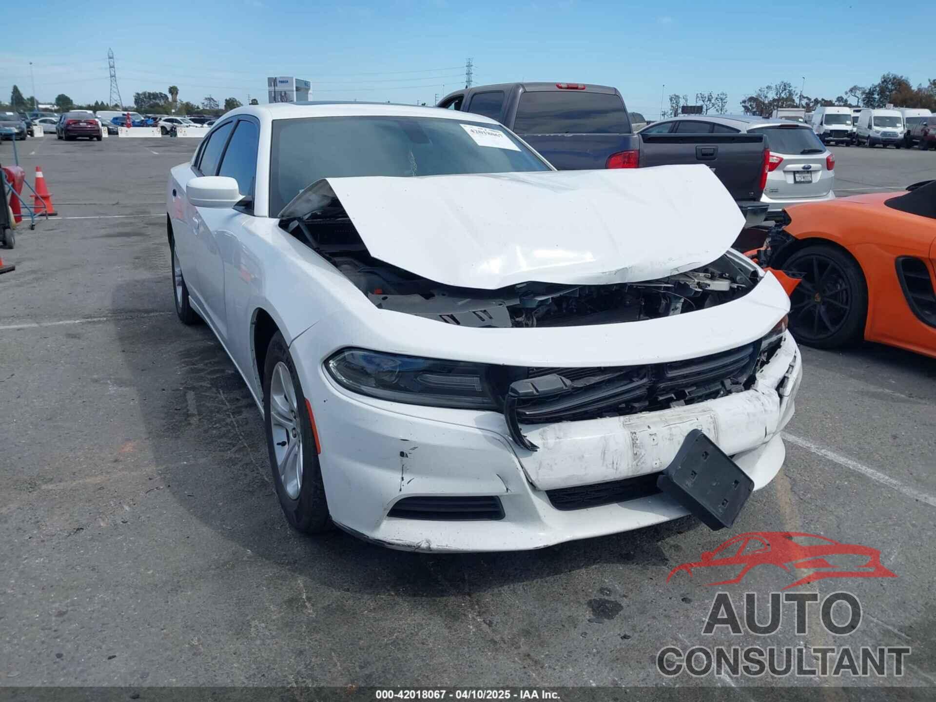 DODGE CHARGER 2019 - 2C3CDXBG7KH674511