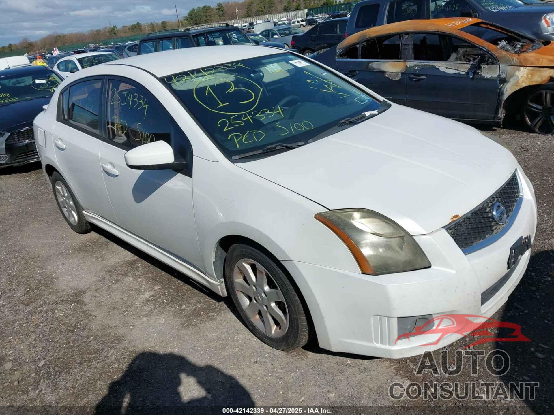 NISSAN SENTRA 2011 - 3N1AB6AP5BL683464