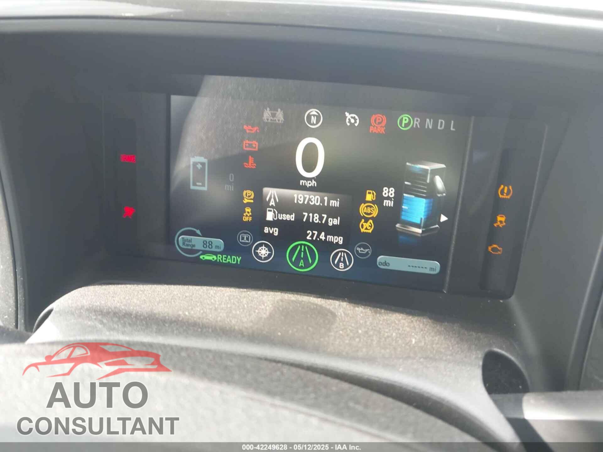 CHEVROLET VOLT 2012 - 1G1RD6E49CU100792
