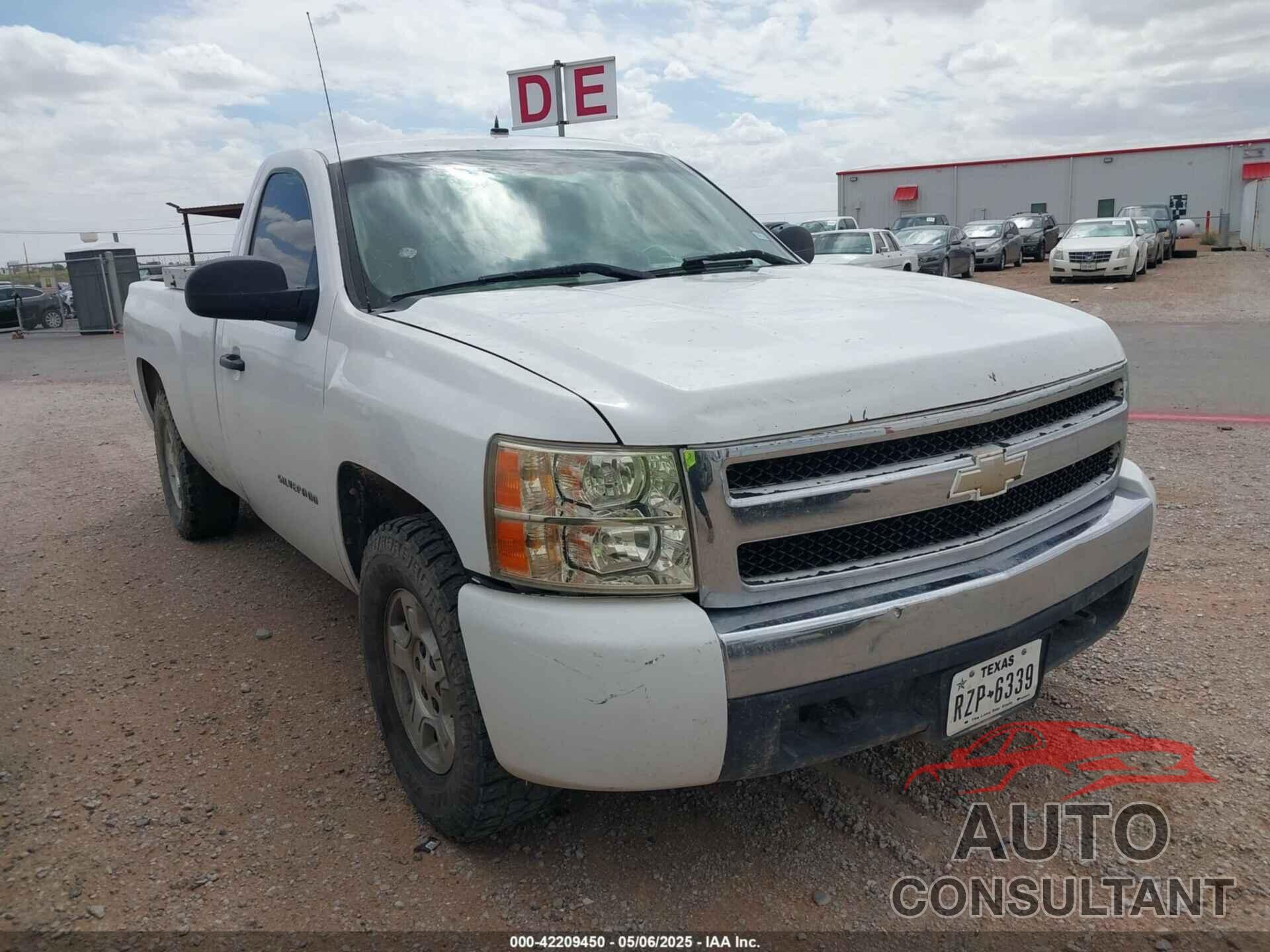 CHEVROLET SILVERADO 1500 2009 - 1GCEK14X39Z245543