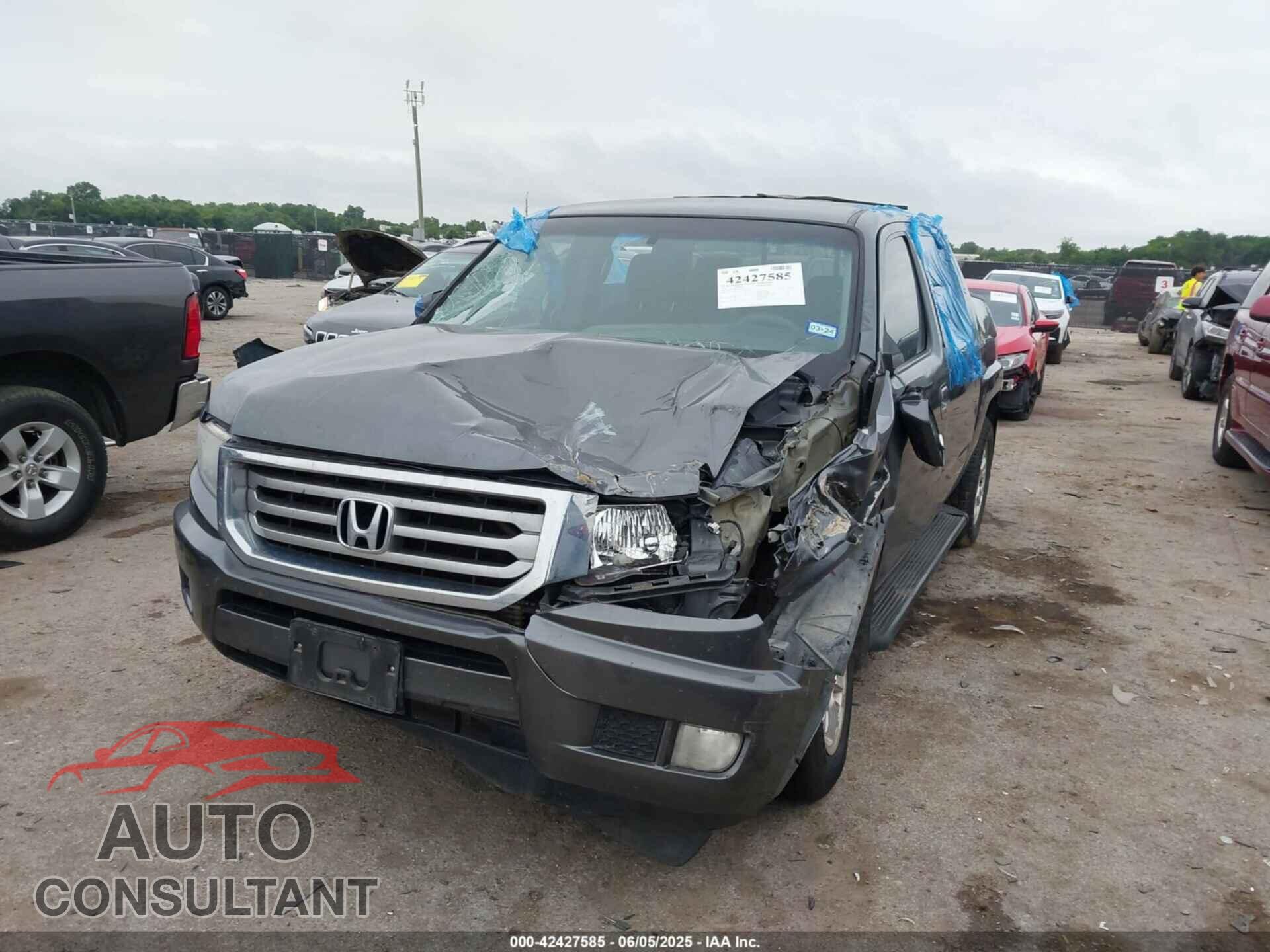 HONDA RIDGELINE 2012 - 5FPYK1F49CB459294