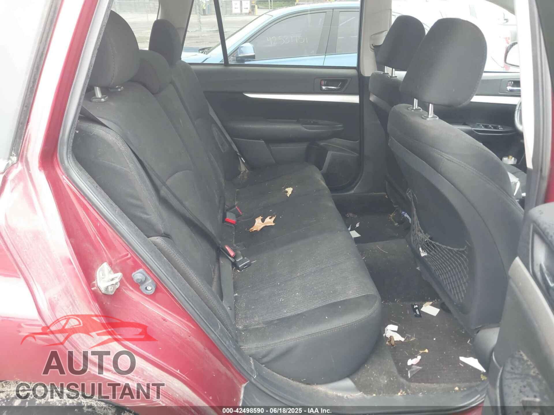 SUBARU OUTBACK 2013 - 4S4BRBGC4D3230683