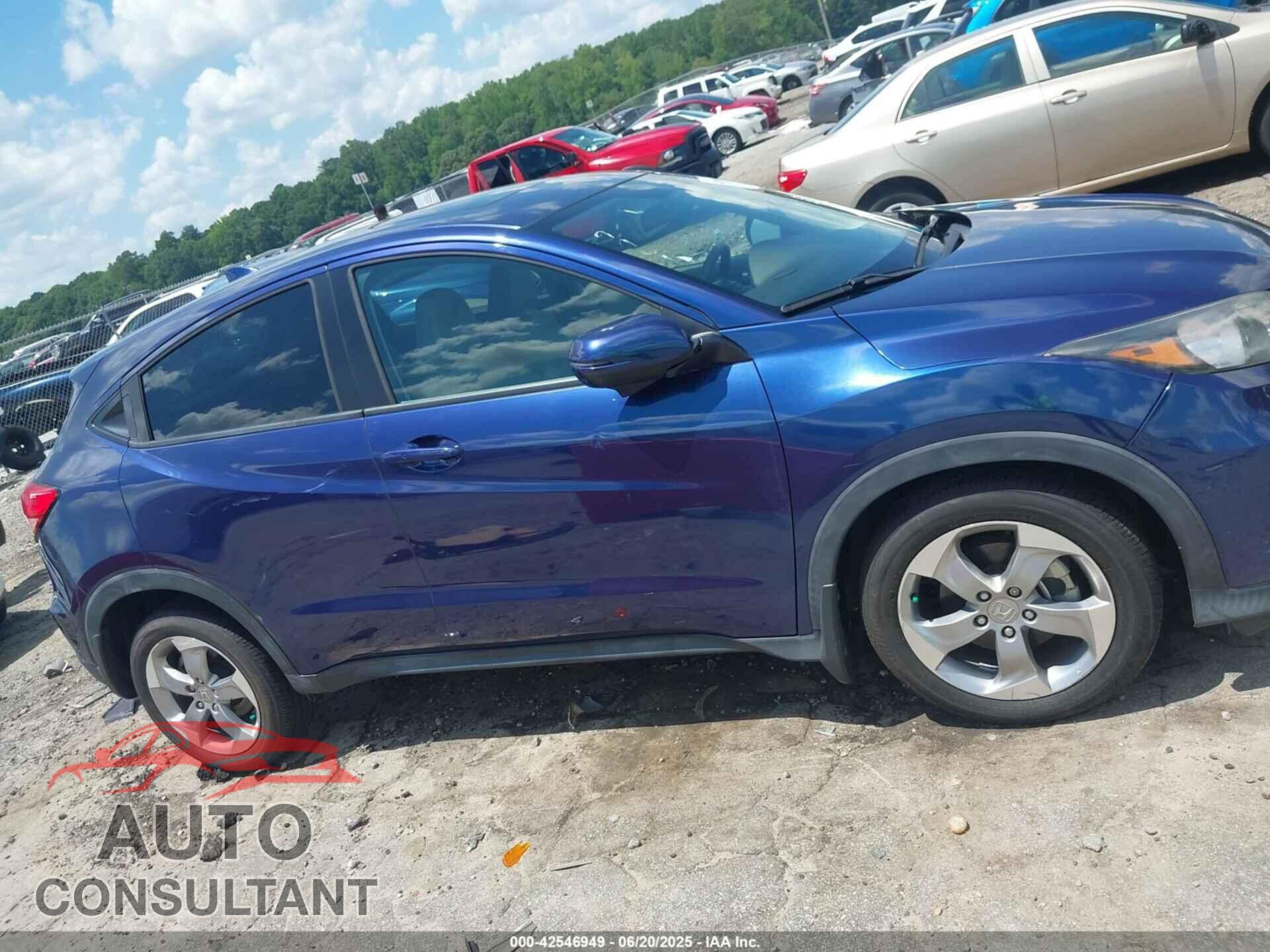 HONDA HR-V 2017 - 3CZRU5H53HM717701