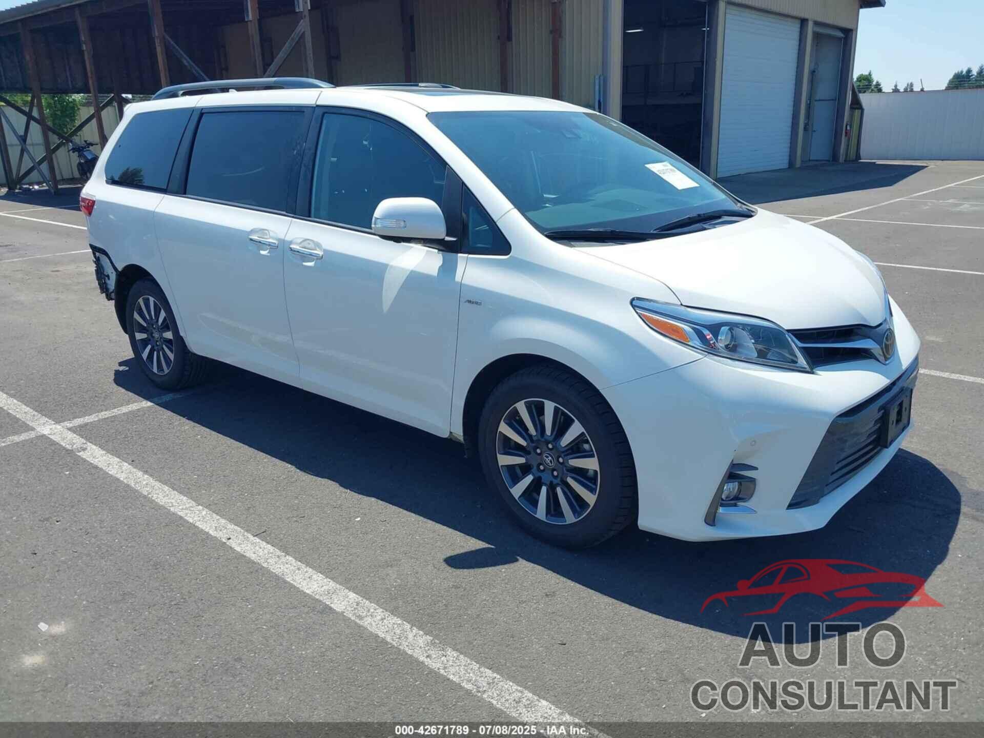 TOYOTA SIENNA 2019 - 5TDDZ3DC9KS215132