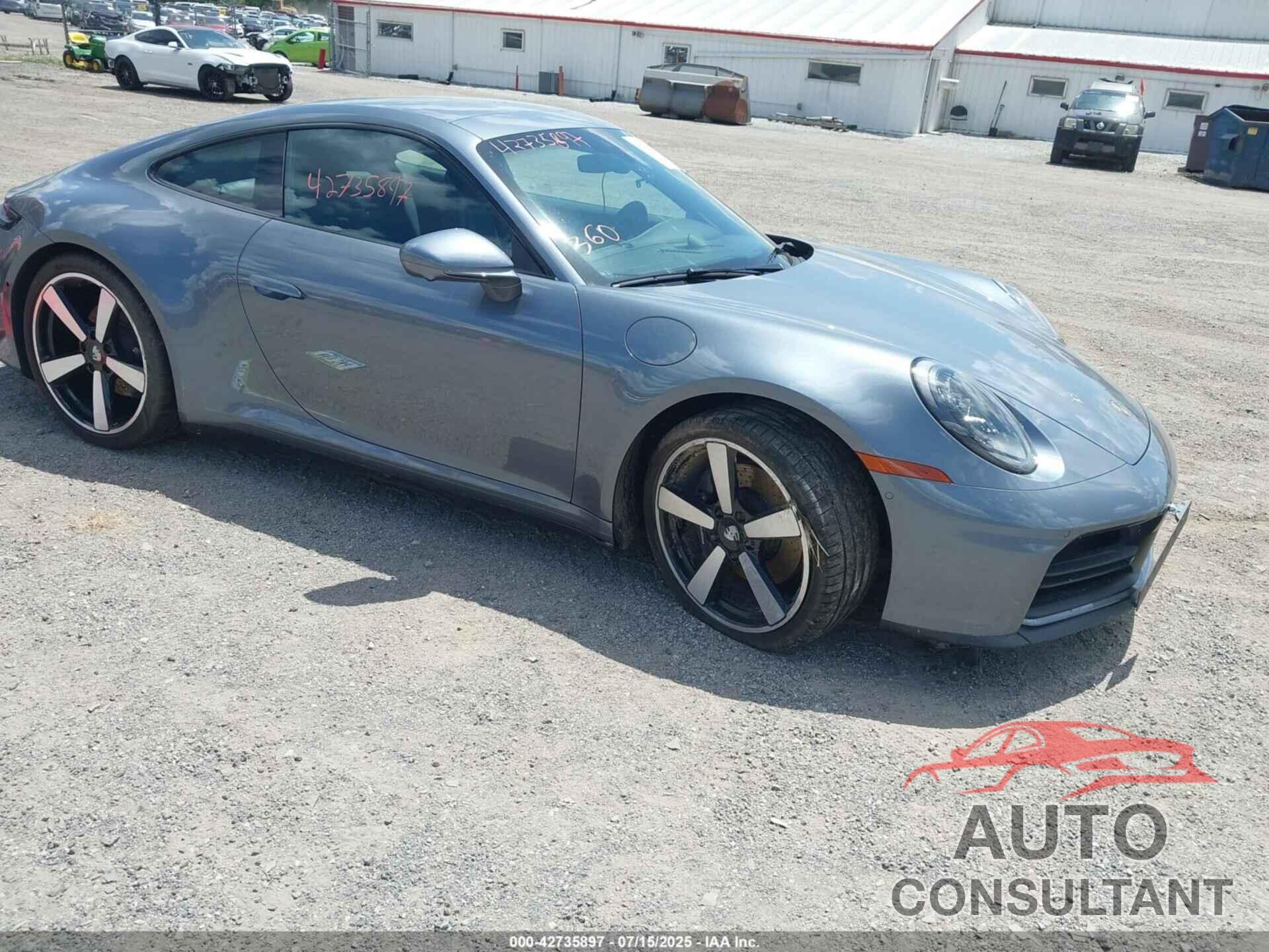 PORSCHE 911 2025 - WP0AA2A96SS207364