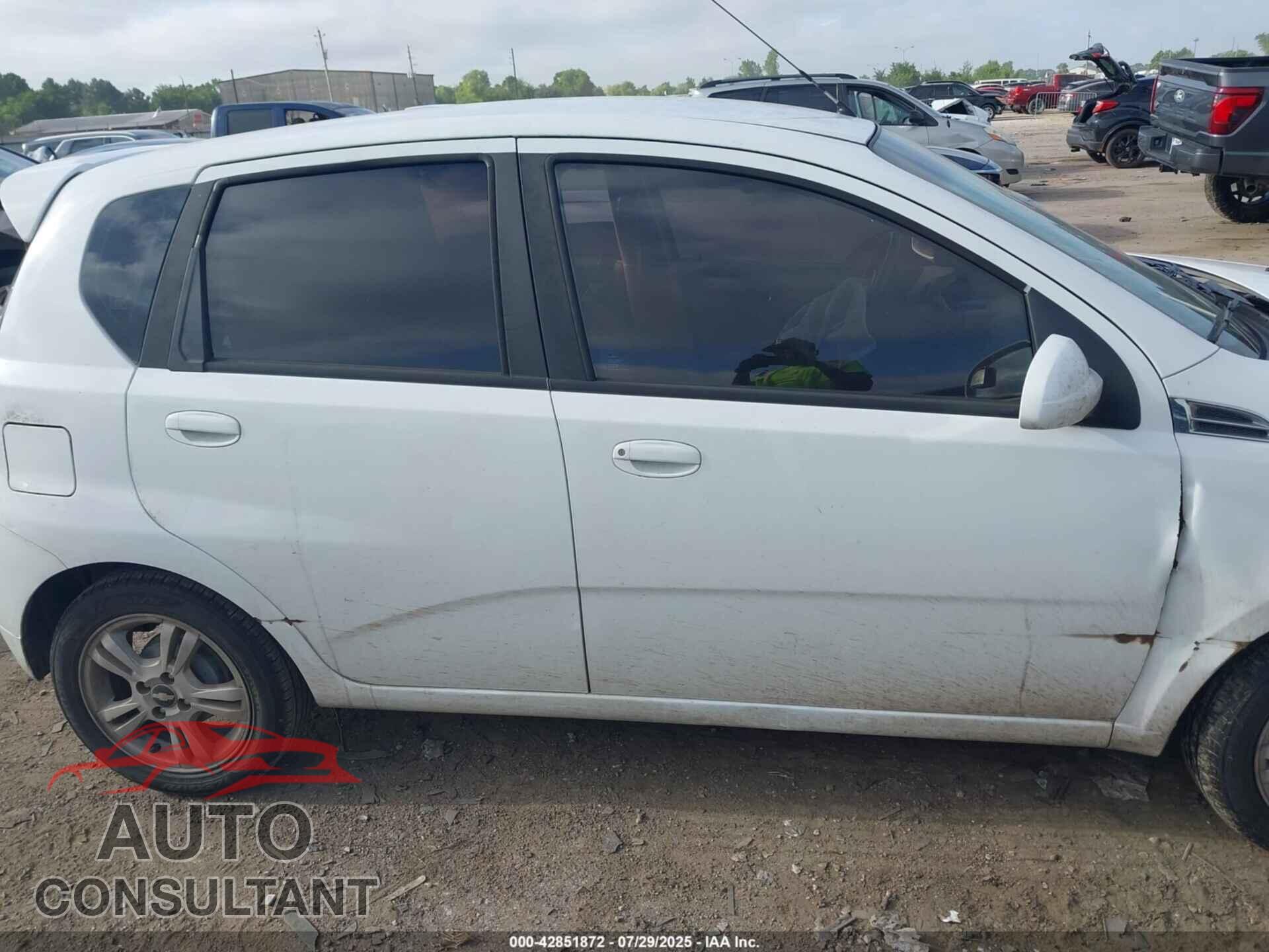 CHEVROLET AVEO 2011 - KL1TD6DE2BB117152
