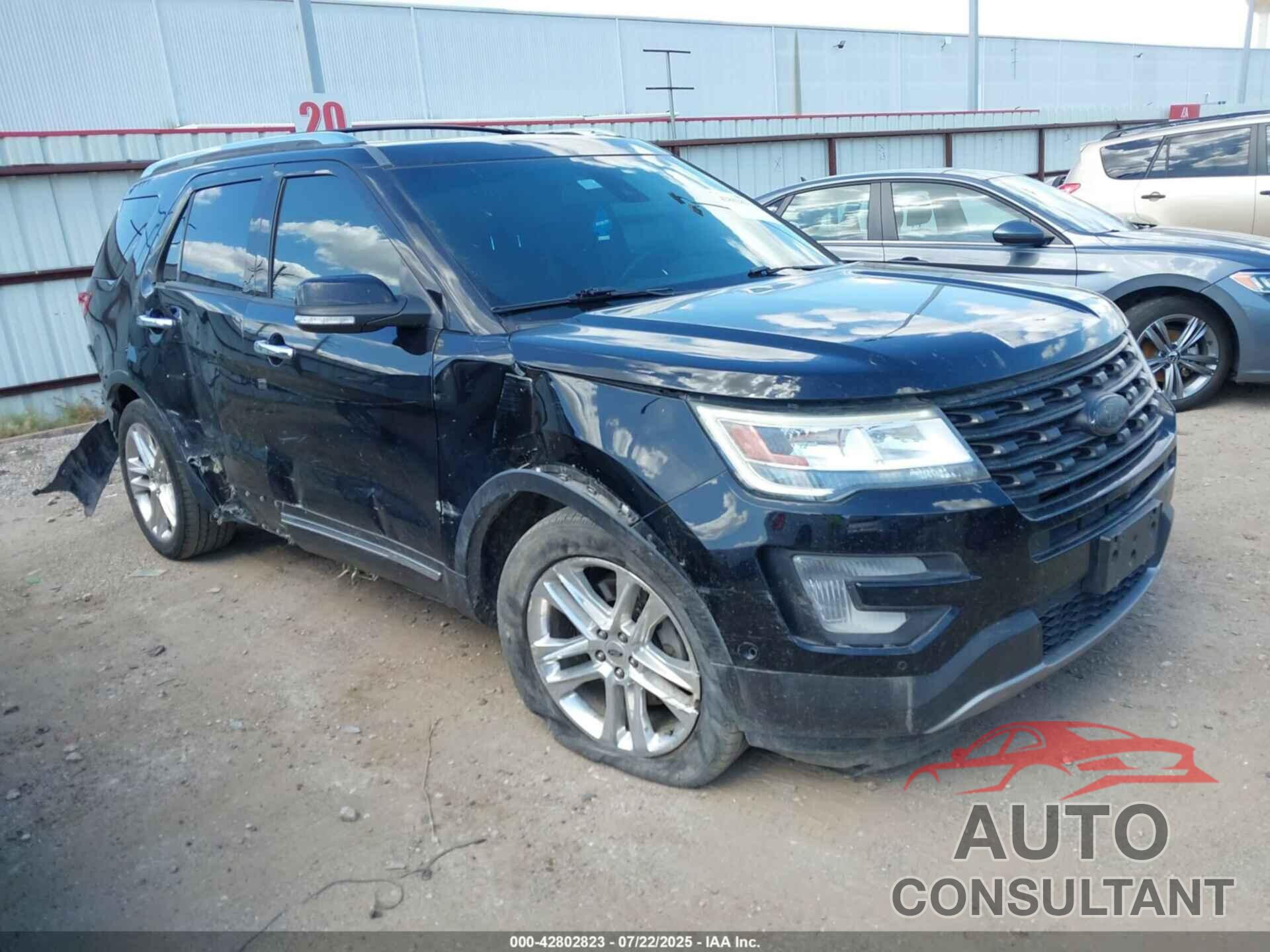 FORD EXPLORER 2017 - 1FM5K7F81HGA10721