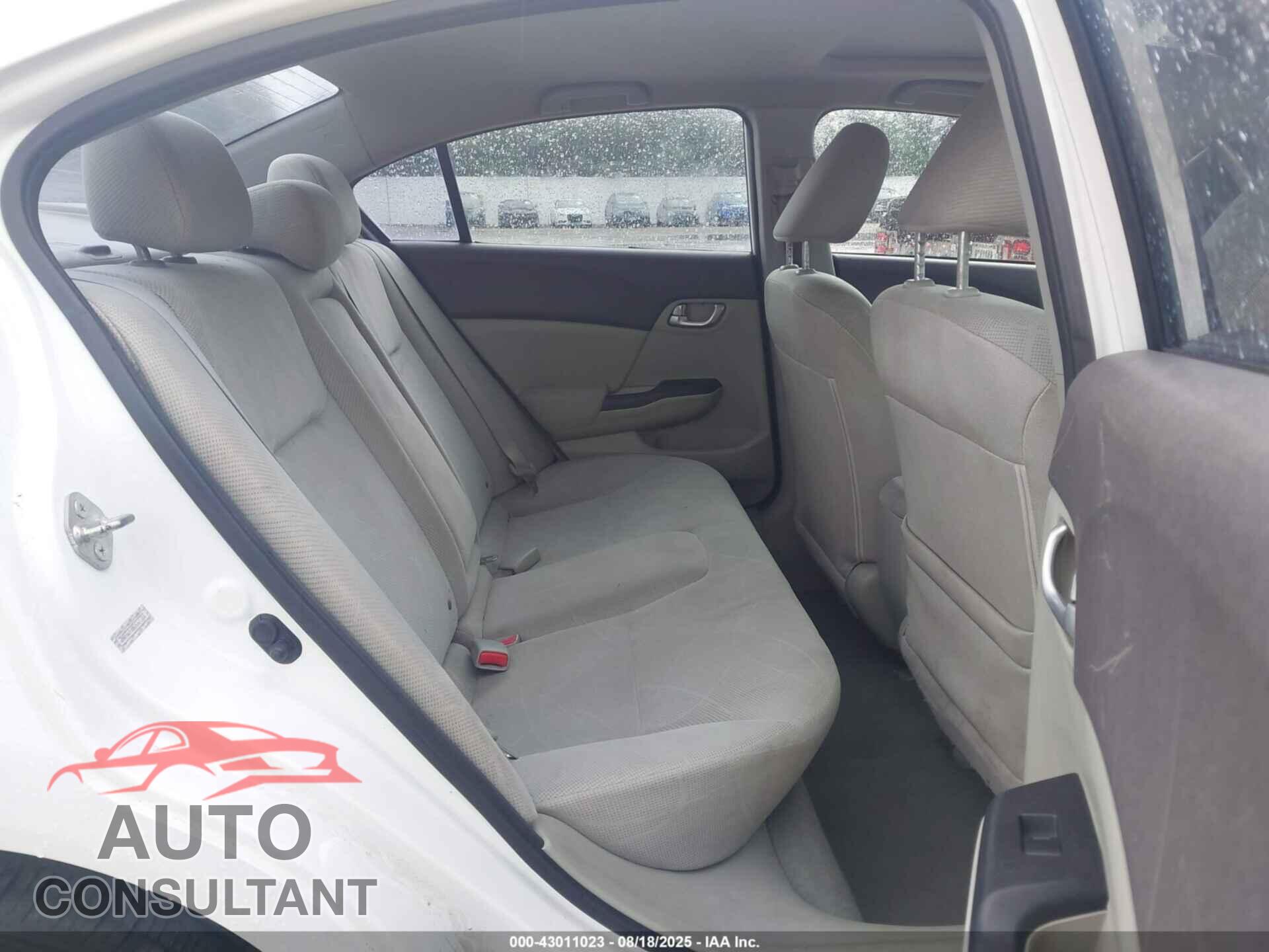 HONDA CIVIC 2012 - 2HGFB2F88CH327311