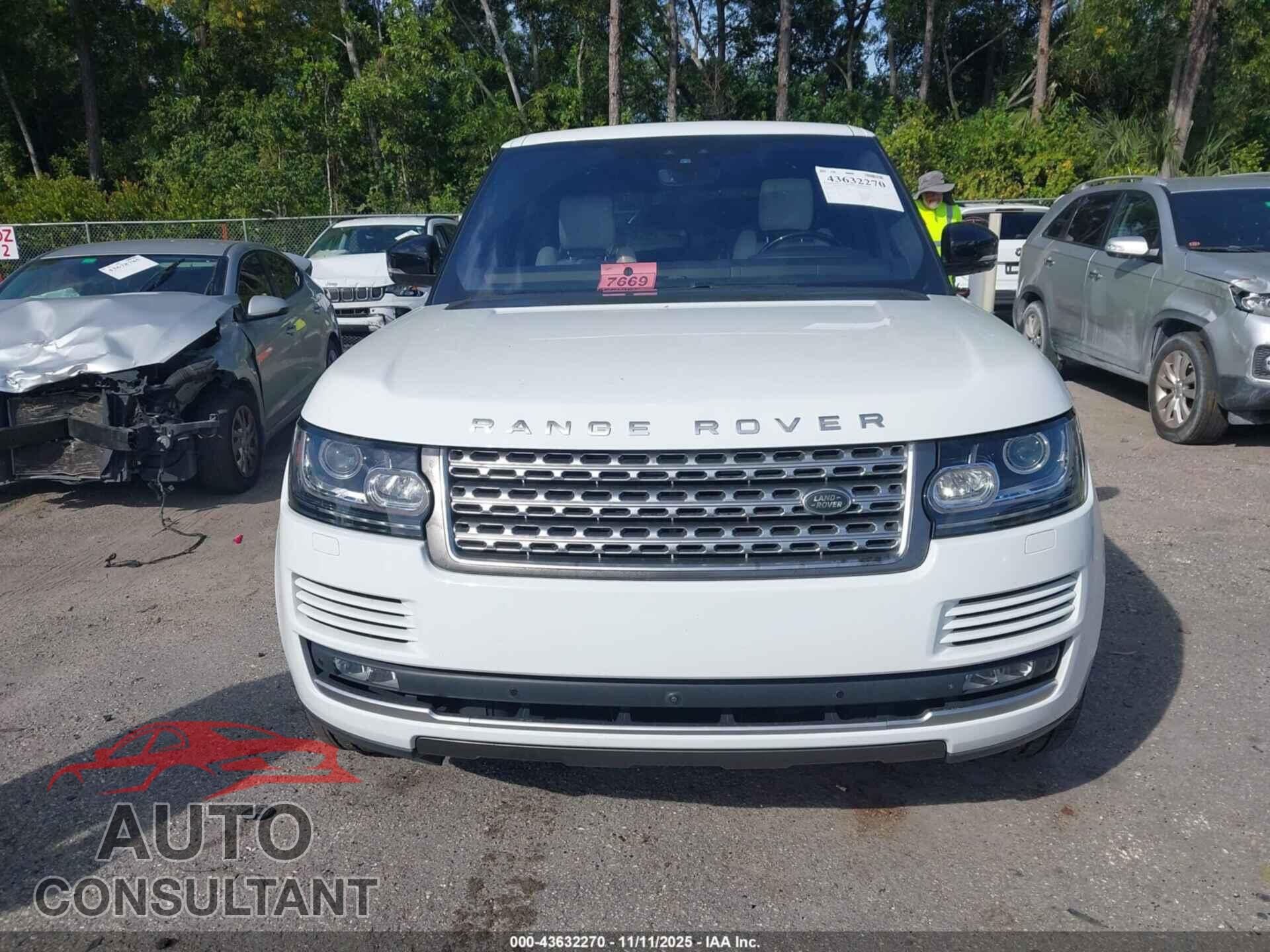LAND ROVER RANGE ROVER 2017 - SALGS5FE9HA342764