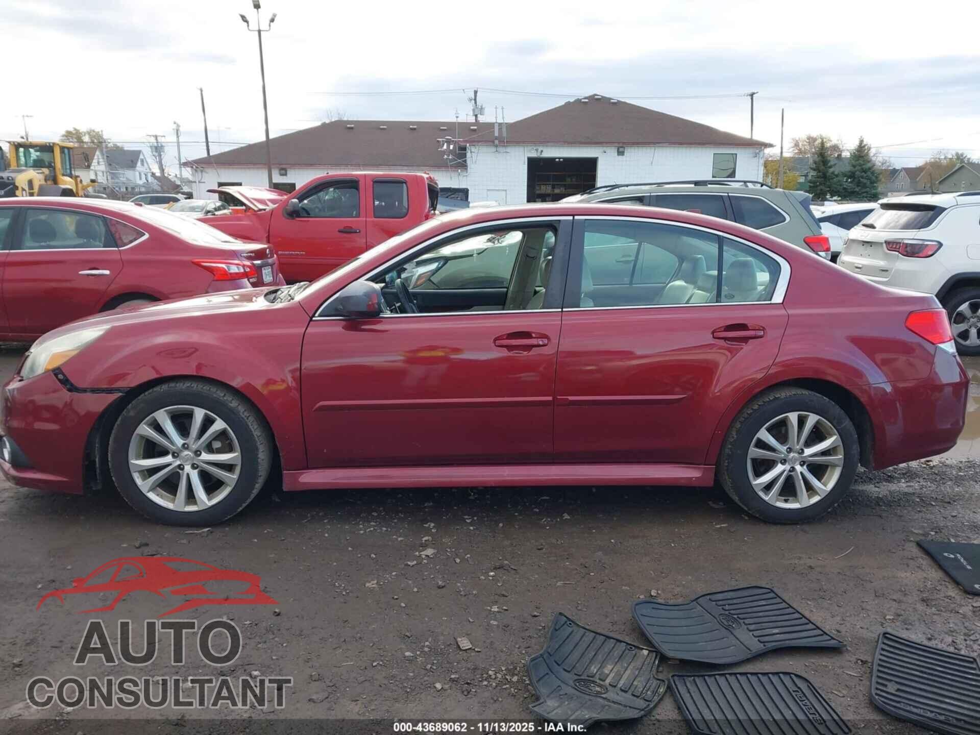 SUBARU LEGACY 2013 - 4S3BMDK66D2014209