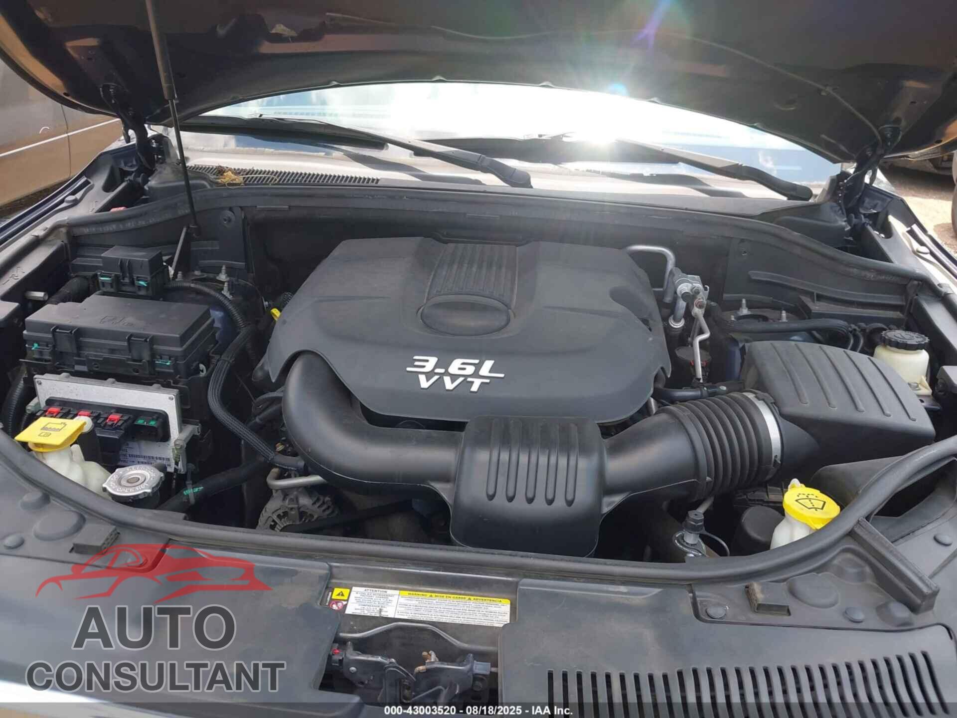 DODGE DURANGO 2012 - 1C4RDHDG0CC276909