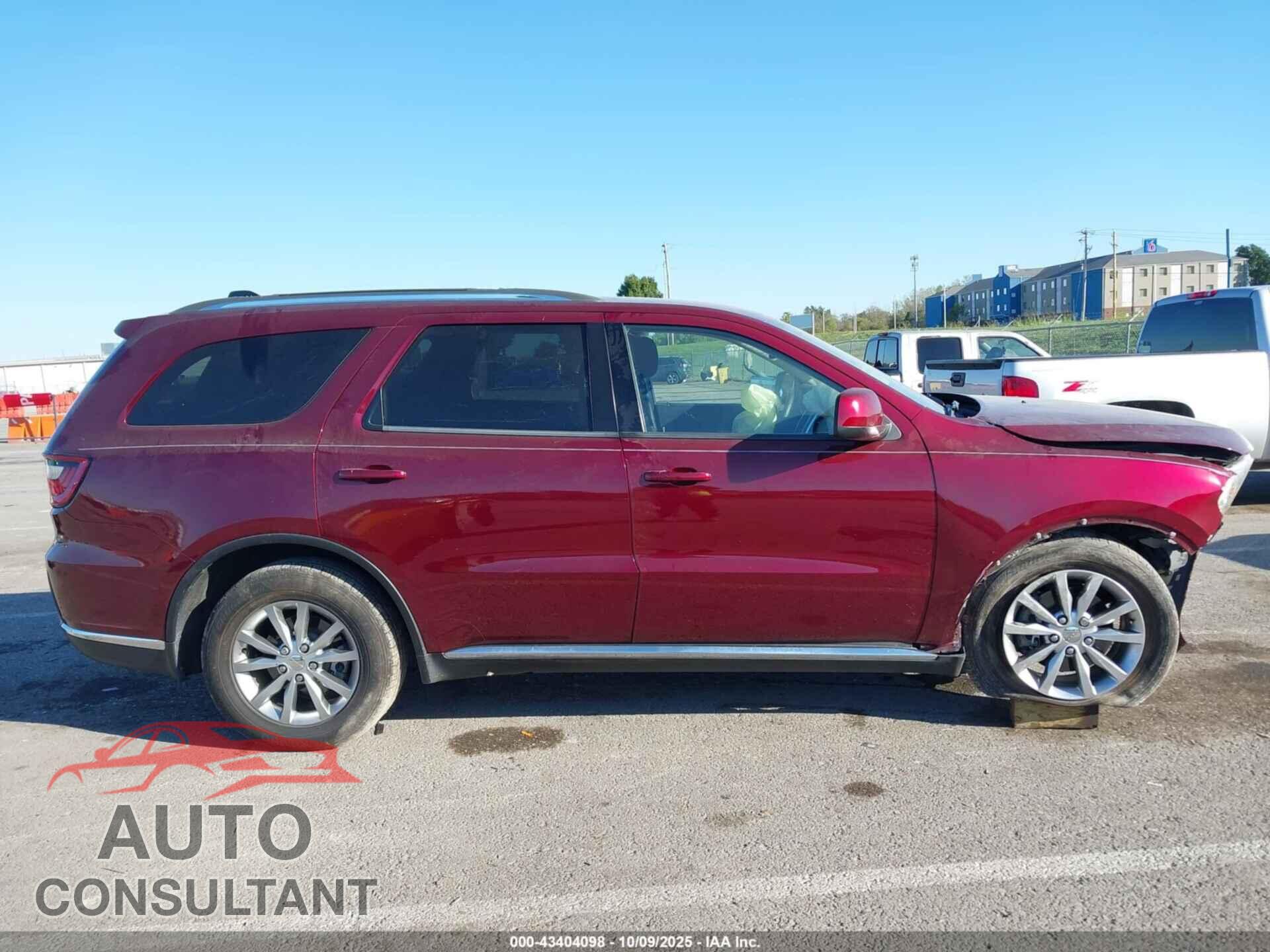 DODGE DURANGO 2016 - 1C4RDJAG7GC363093