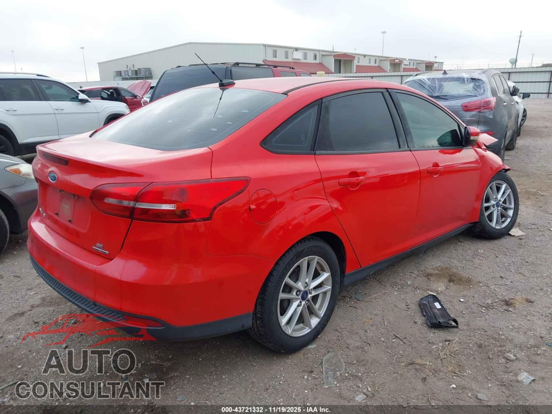 FORD FOCUS 2016 - 1FADP3F27GL369041