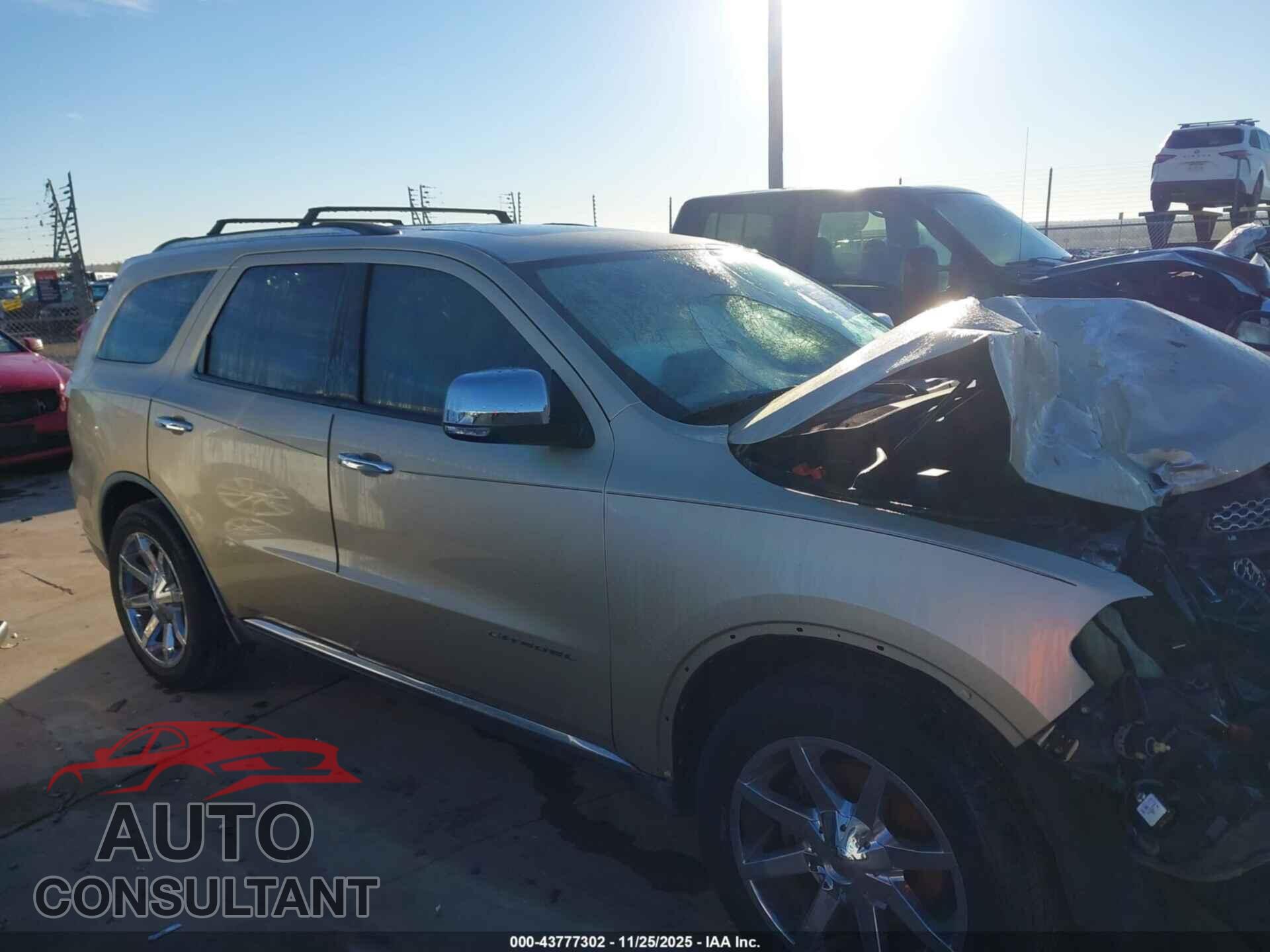 DODGE DURANGO 2011 - 1D4RE5GG8BC654130