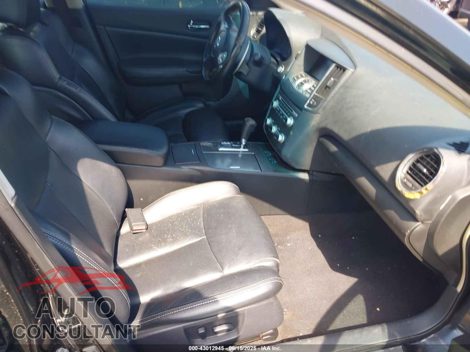 NISSAN MAXIMA 2012 - 1N4AA5AP1CC822339