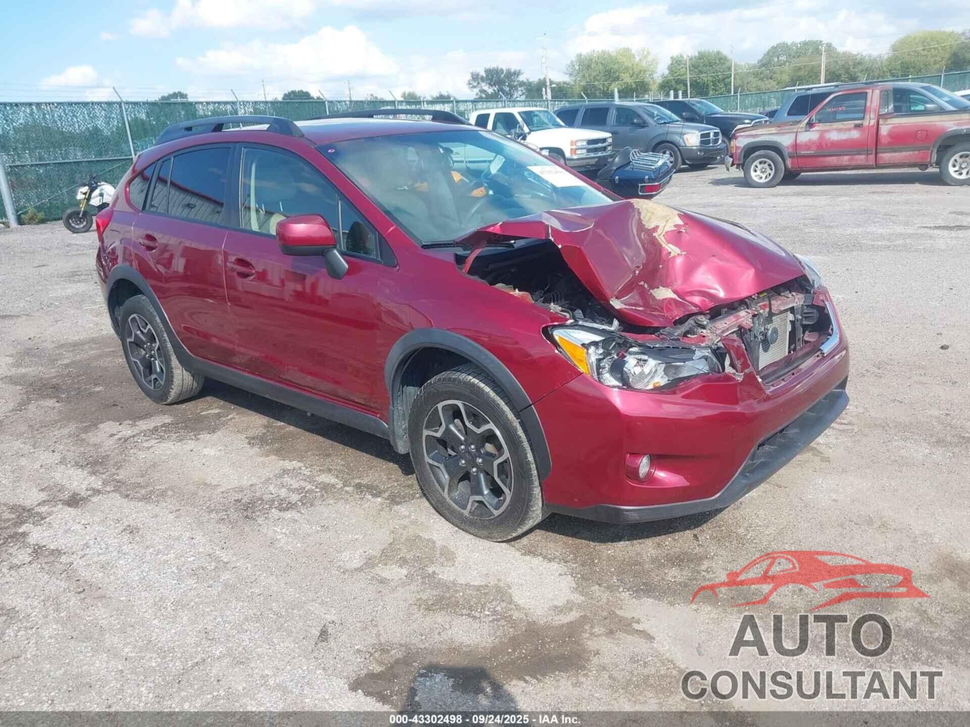SUBARU XV CROSSTREK 2014 - JF2GPAKC1E8226713