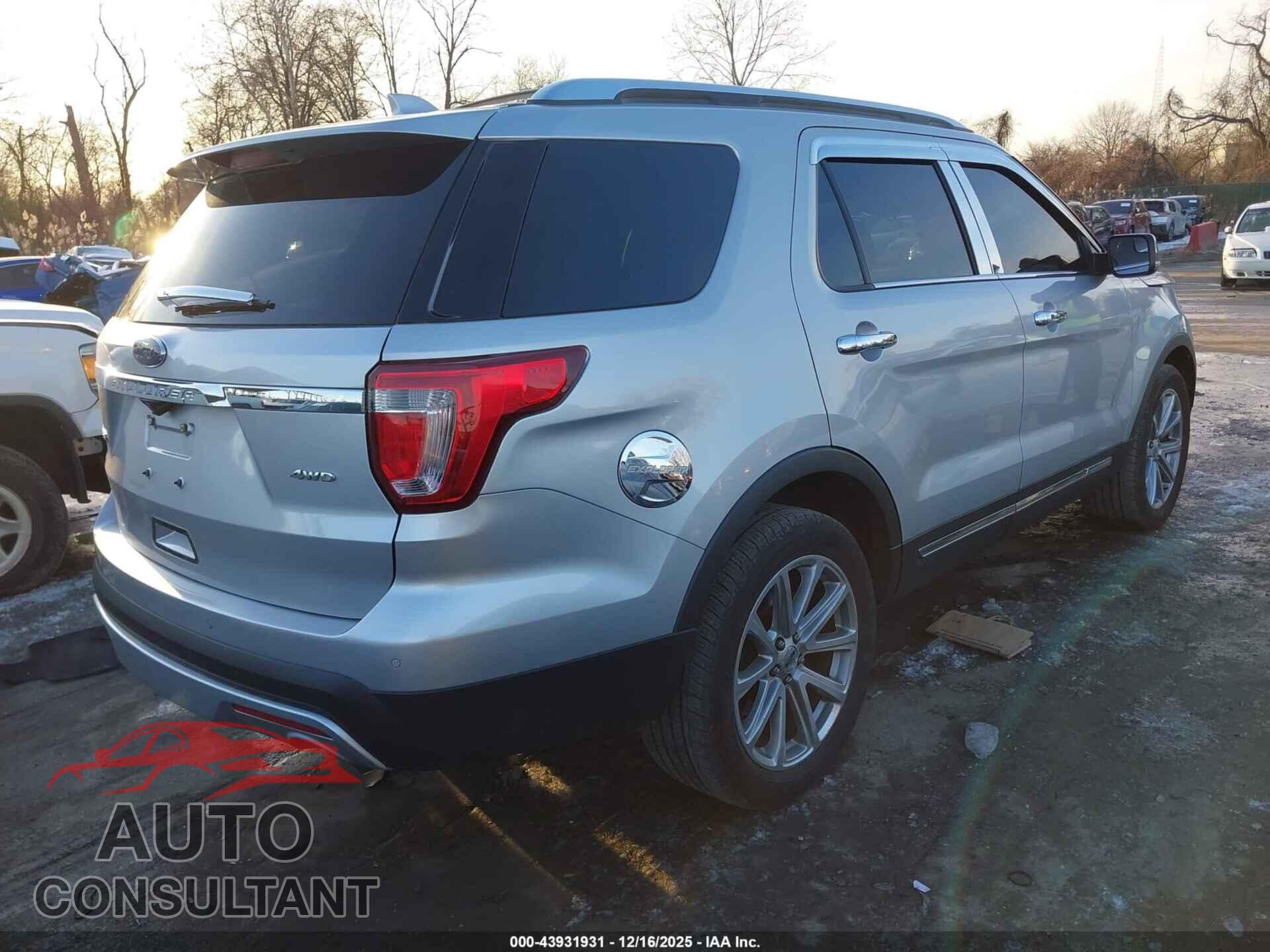 FORD EXPLORER 2017 - 1FM5K8F87HGB80331