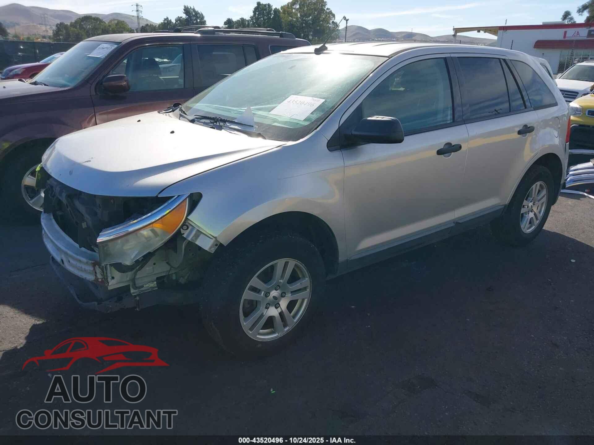 FORD EDGE 2012 - 2FMDK3GC0CBA08370