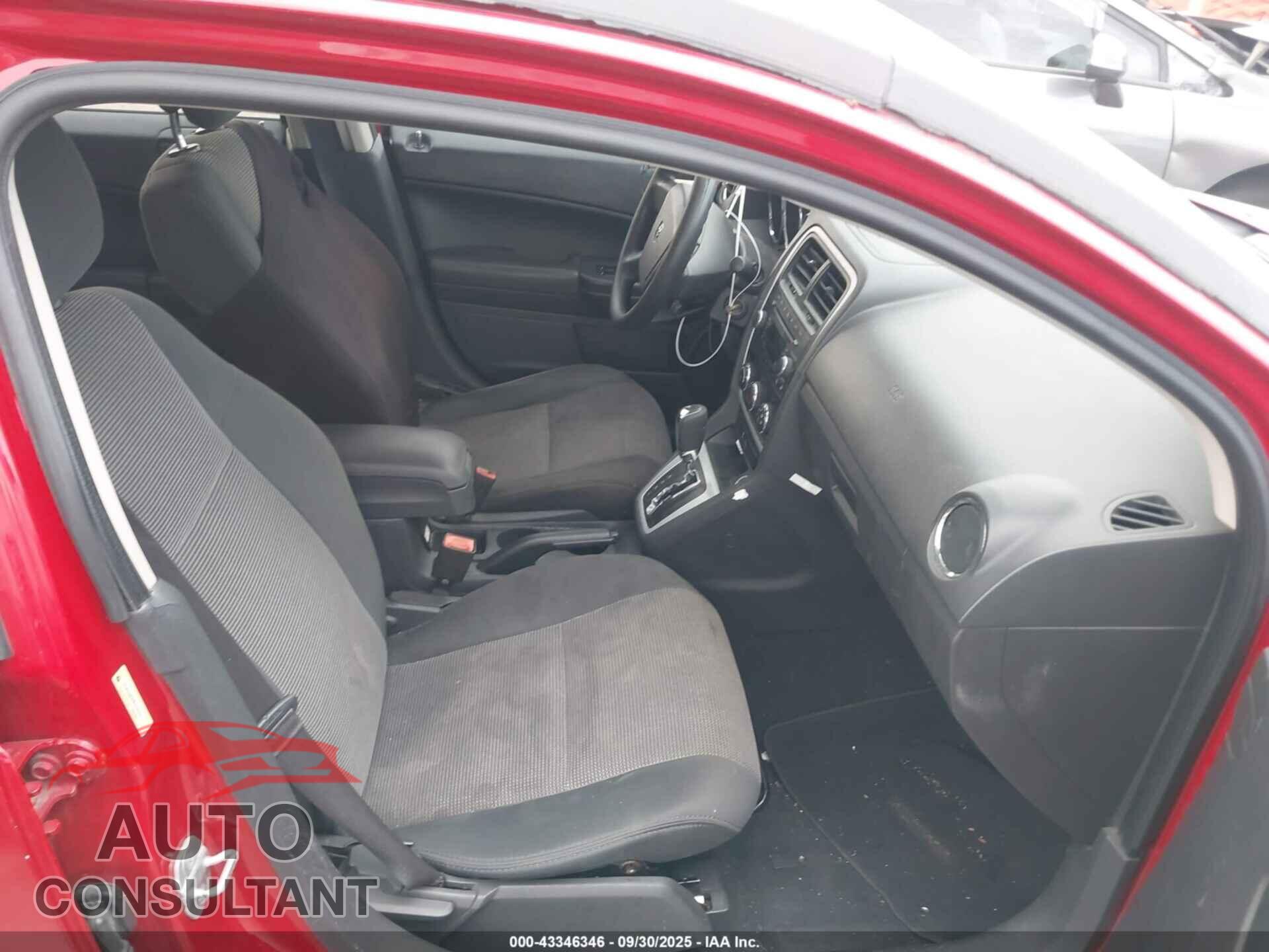 DODGE CALIBER 2012 - 1C3CDWDA4CD537043