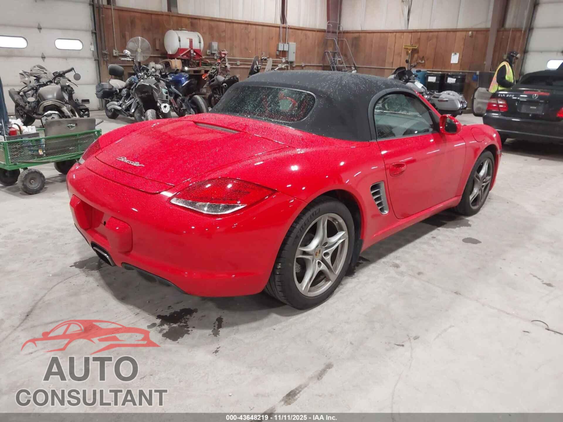 PORSCHE BOXSTER 2012 - WP0CA2A89CS710064