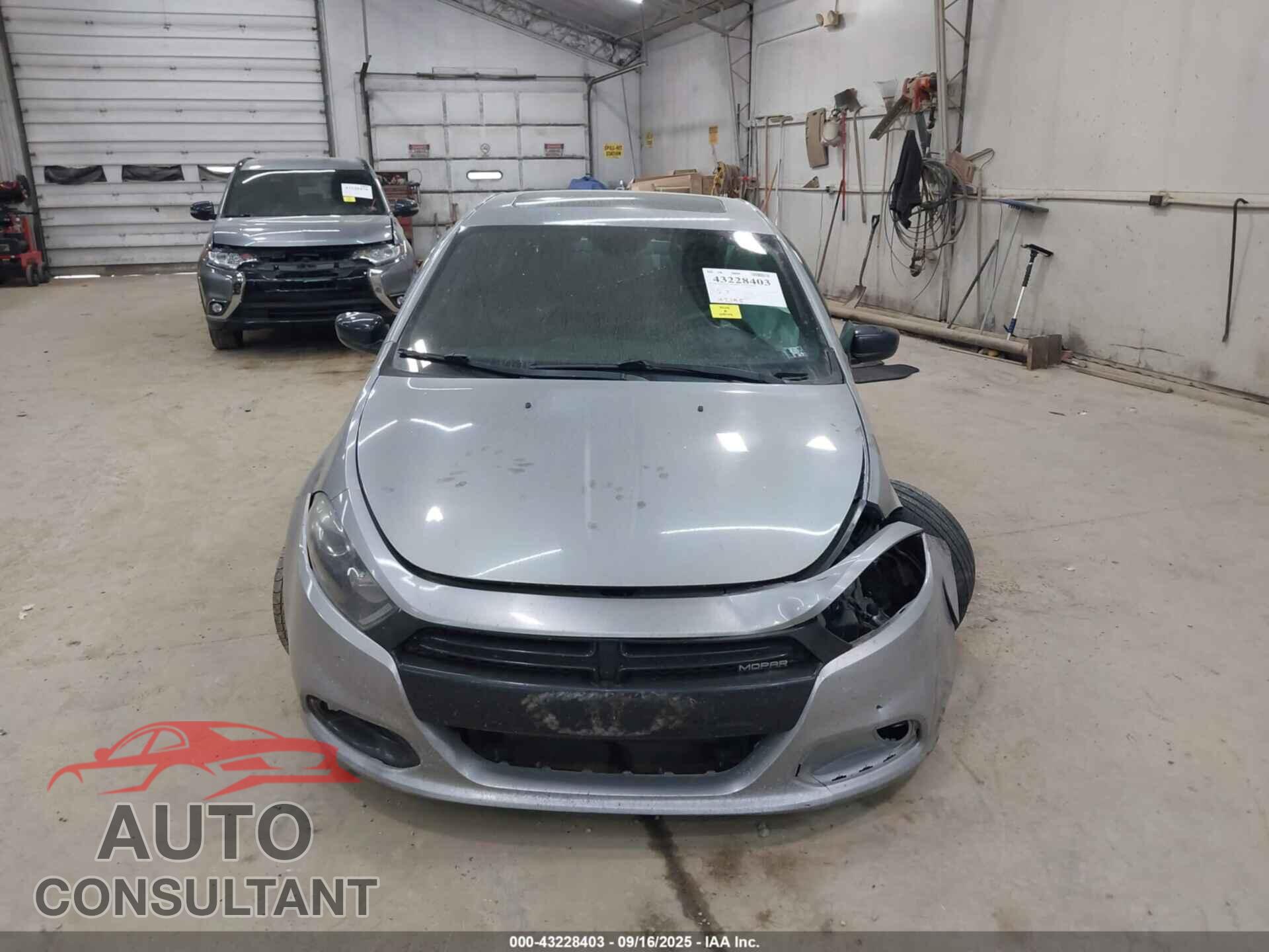 DODGE DART 2015 - 1C3CDFBB3FD390634