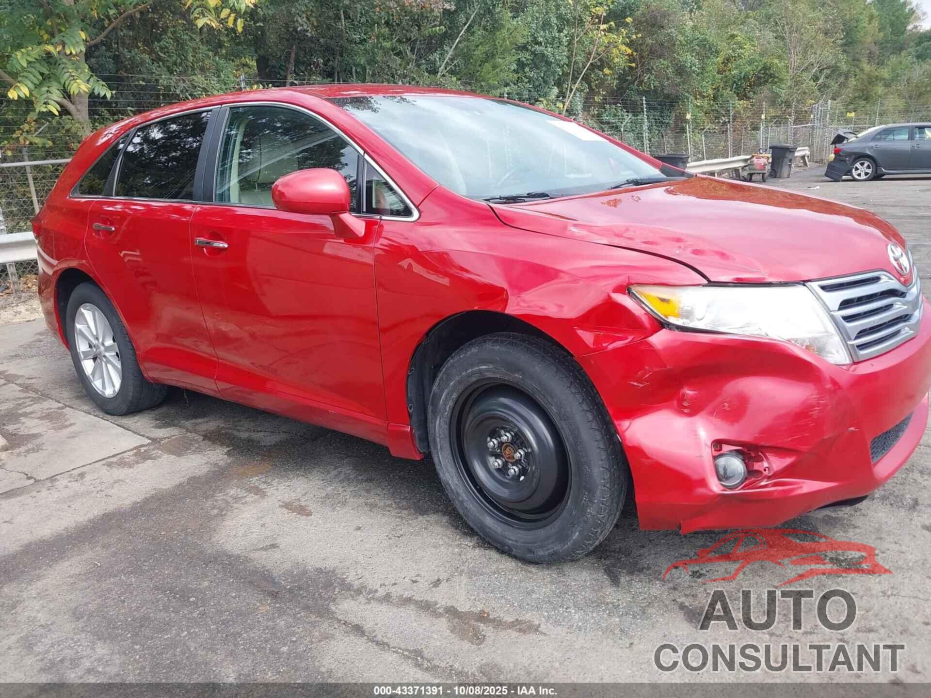 TOYOTA VENZA 2011 - 4T3ZA3BB2BU041457