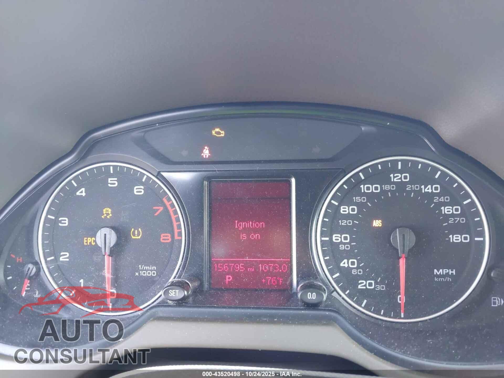 AUDI Q5 2011 - WA1CFAFP4BA042152