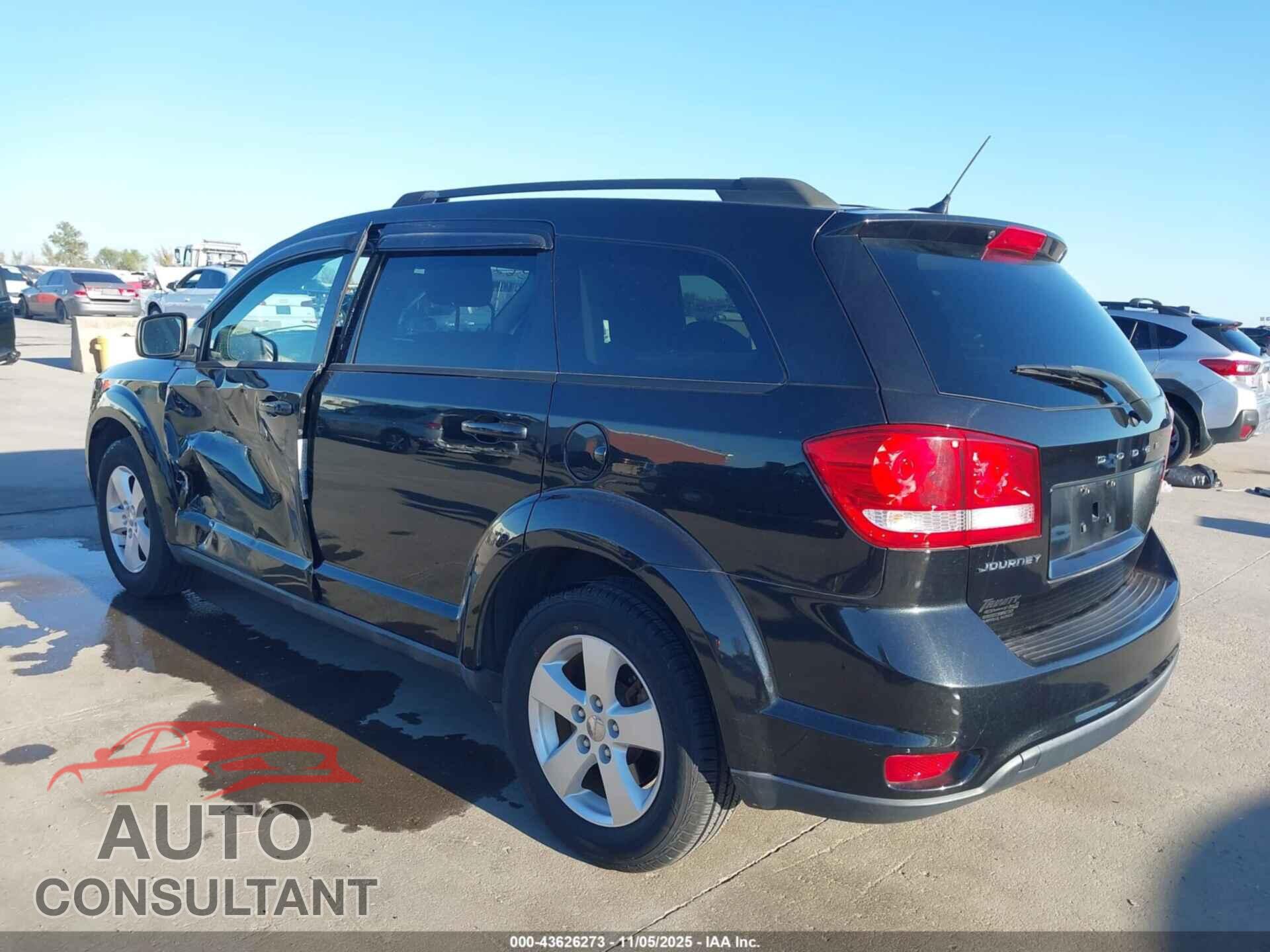 DODGE JOURNEY 2012 - 3C4PDCBB6CT368483