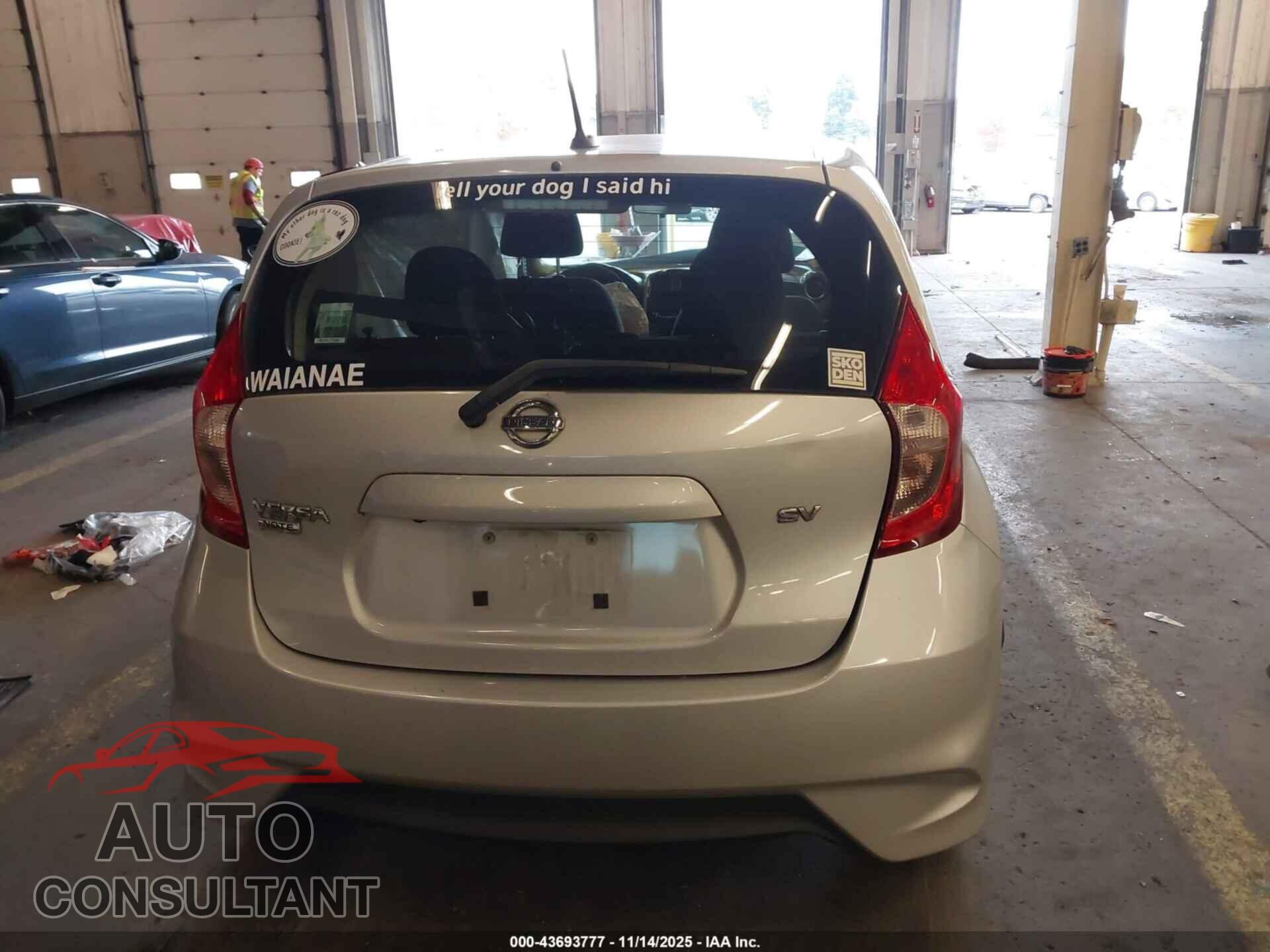 NISSAN VERSA NOTE 2017 - 3N1CE2CP6HL373418