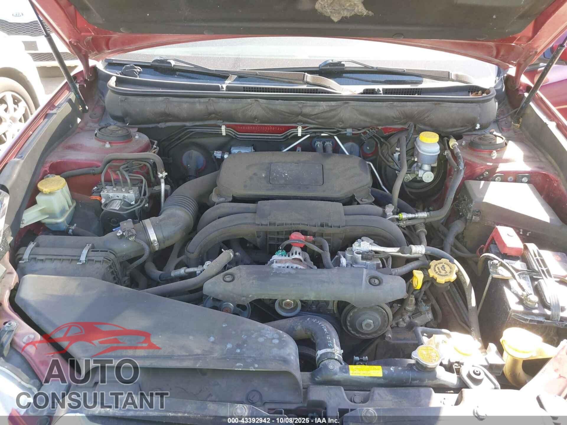 SUBARU OUTBACK 2012 - 4S4BRBCC1C3255724