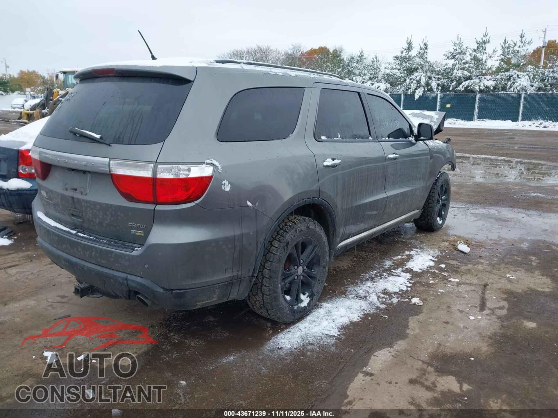 DODGE DURANGO 2013 - 1C4RDJDG5DC602180